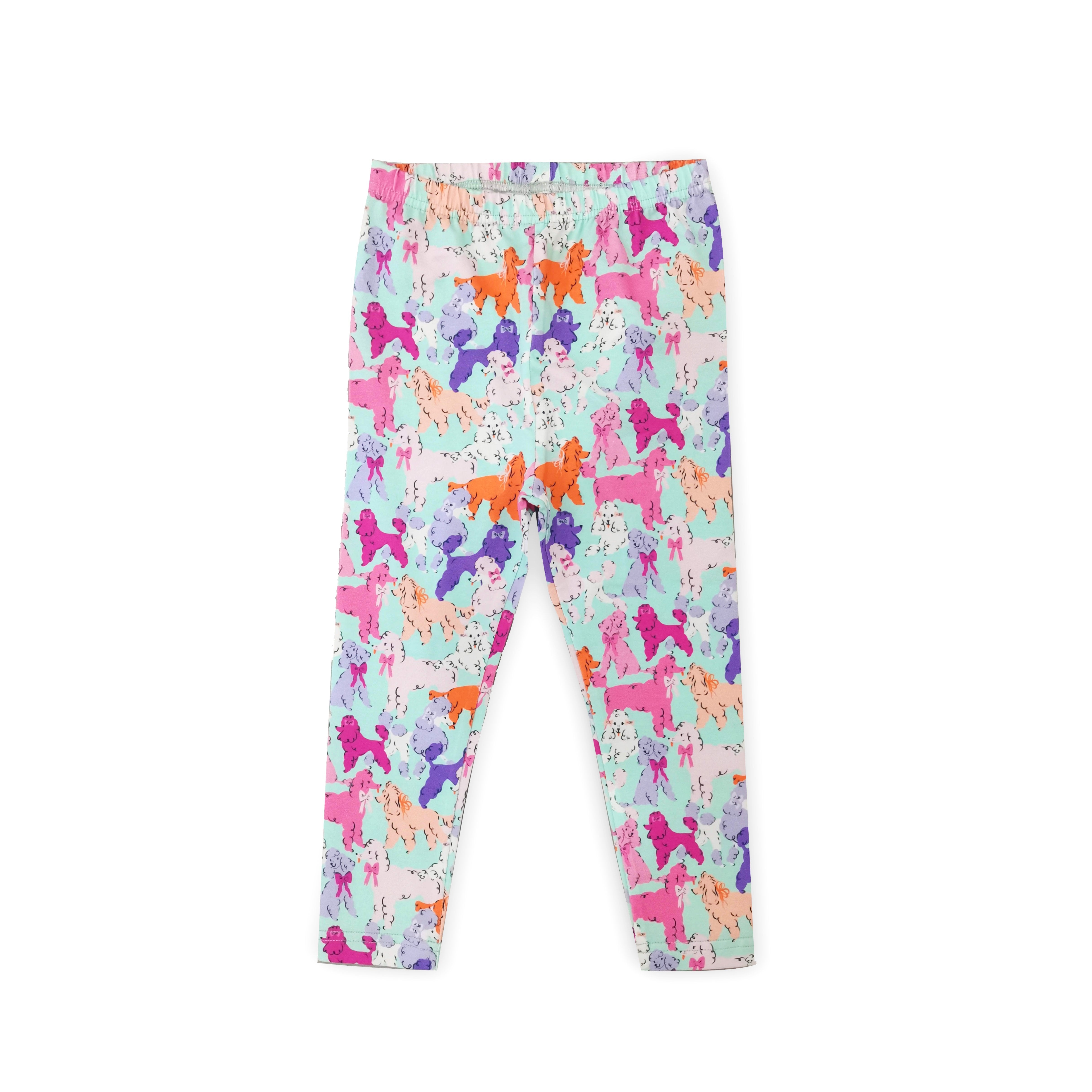 Jersey Leggings in Poodles
