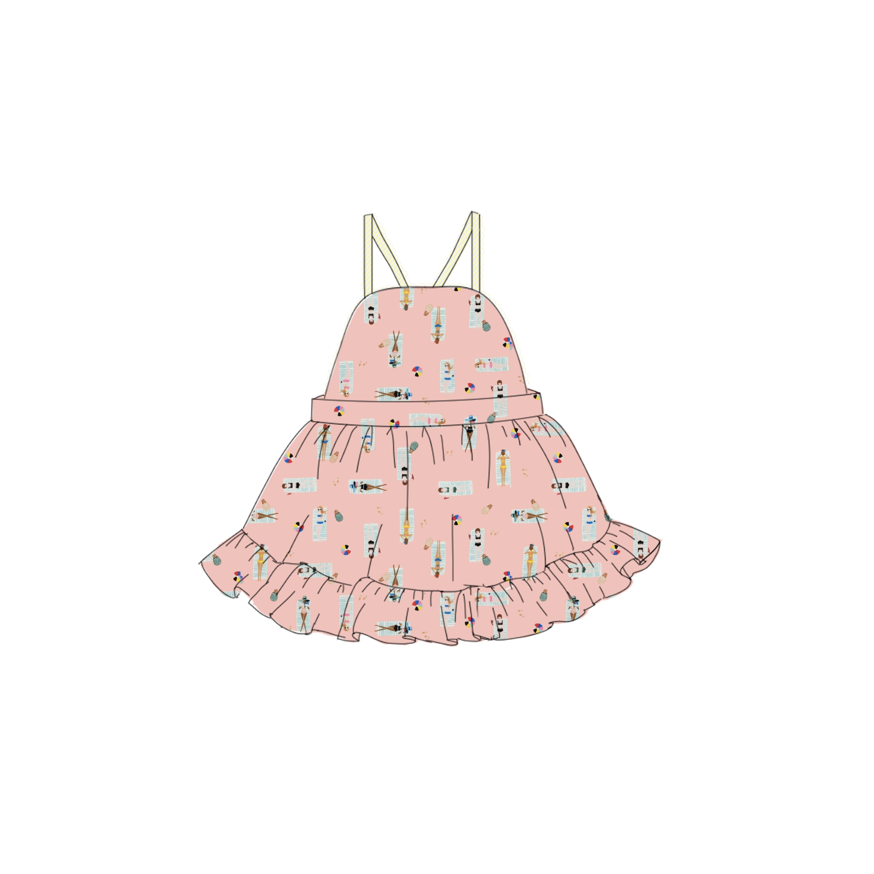 Bathing Ladies Lawn - Party Dress
