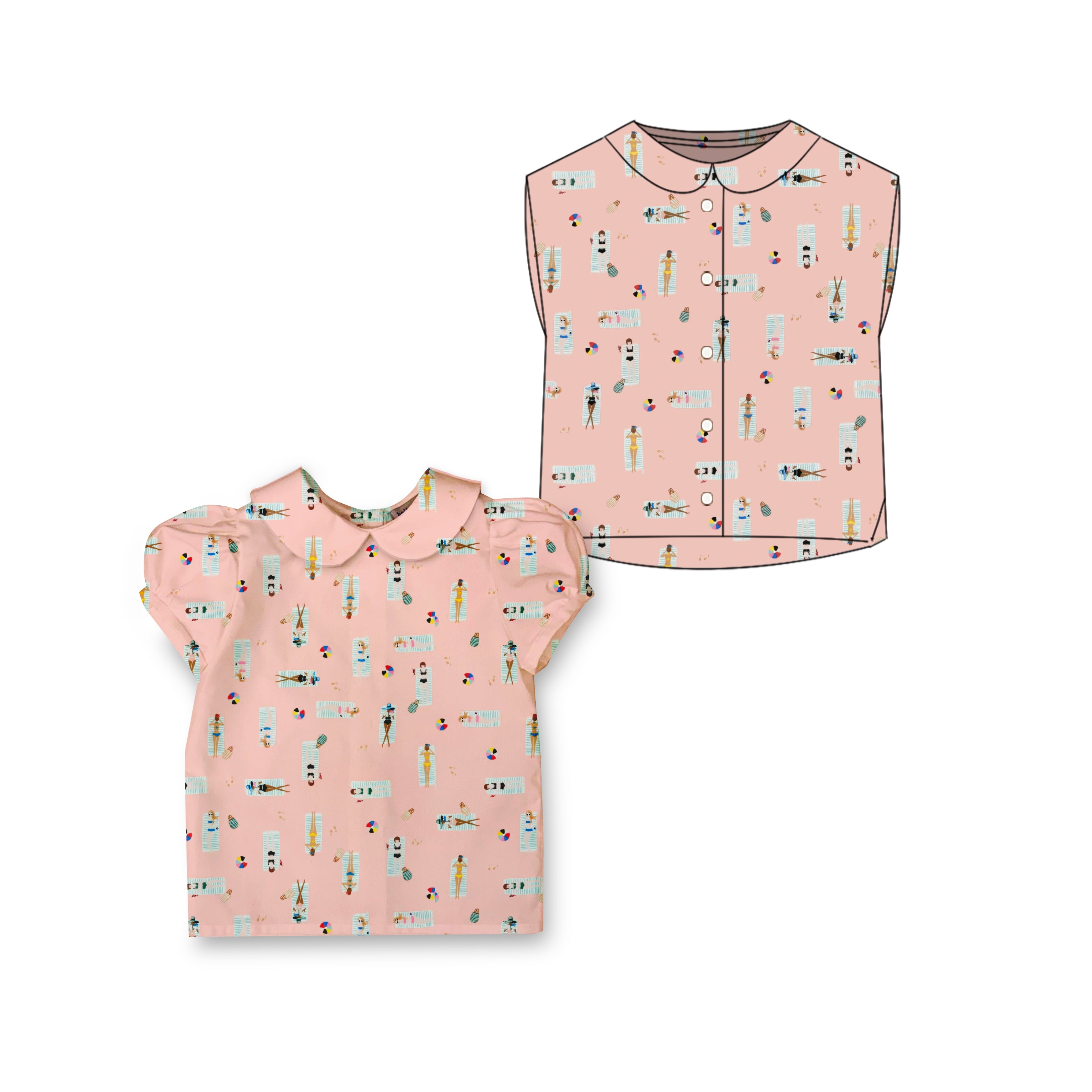 Bathing Ladies Lawn - Blouse