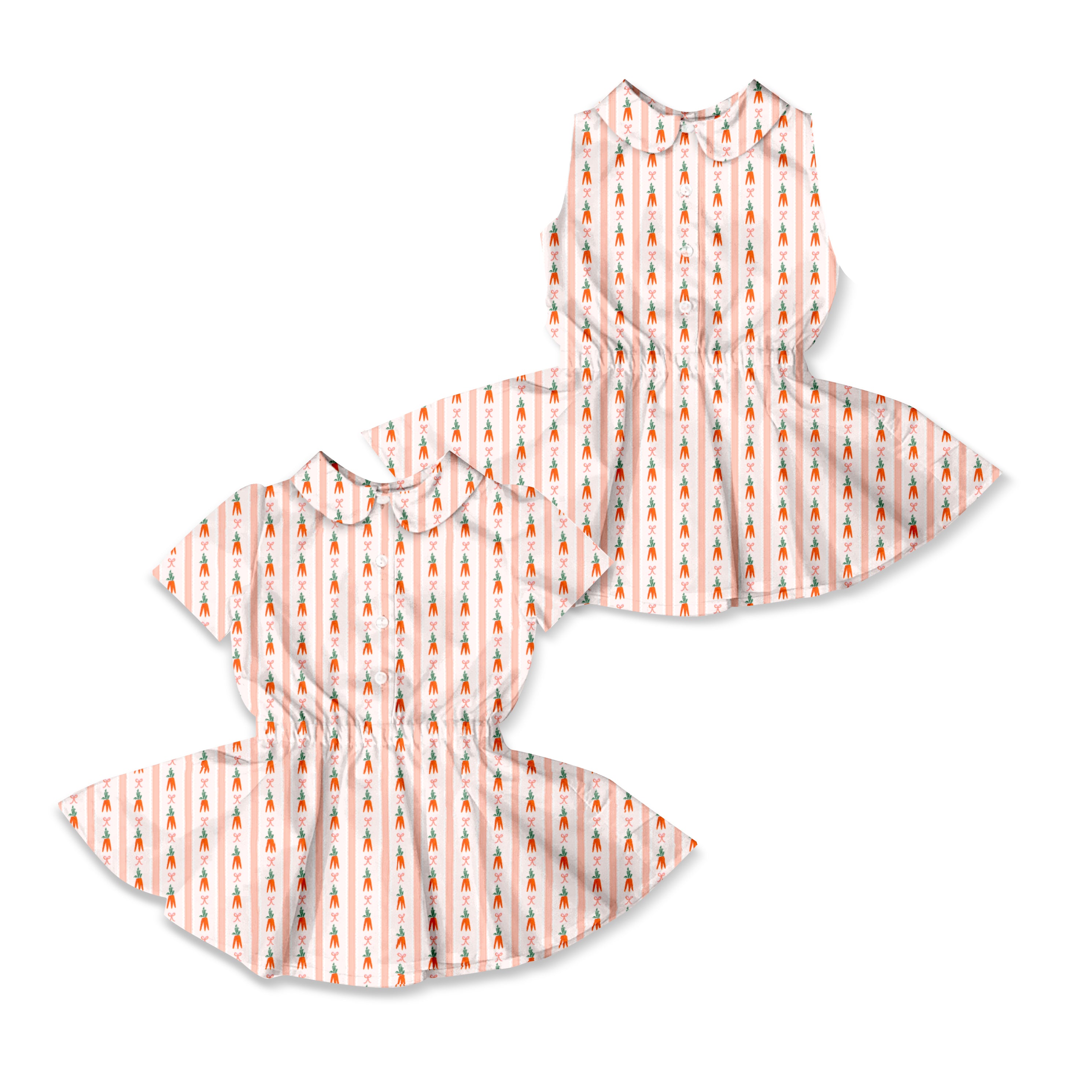 Carrots - Button Front Twirl Dress