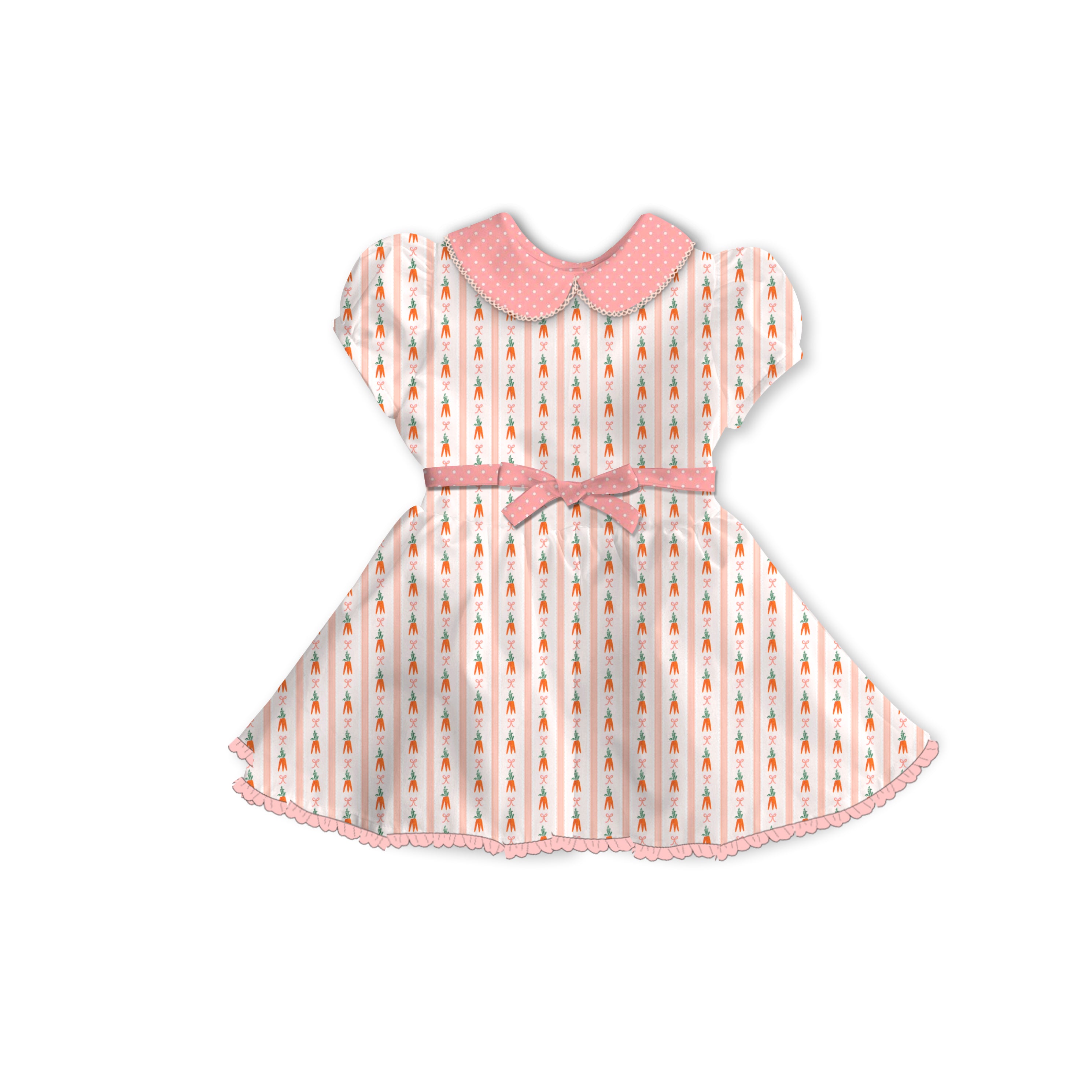Carrots - Tea Basque Dress