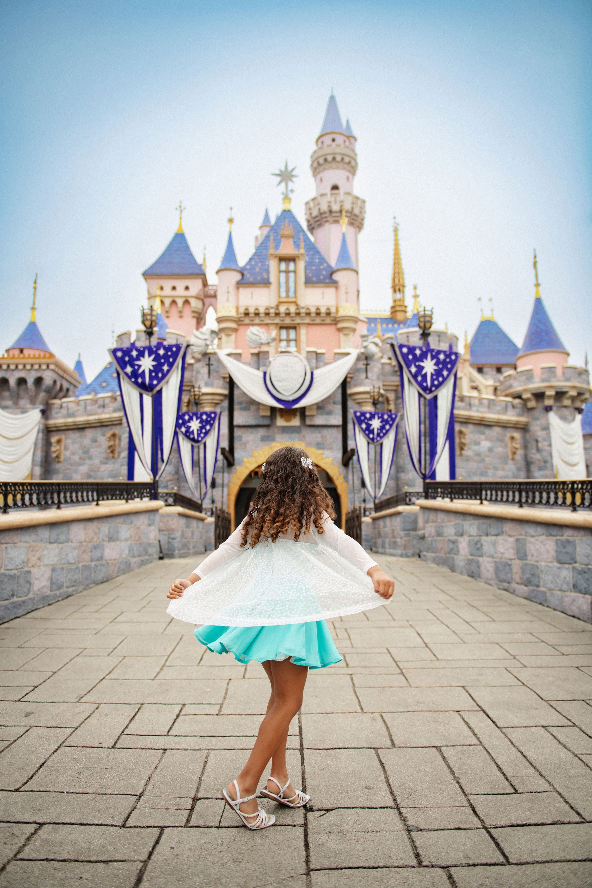 Frosted Ice Princess Dress
