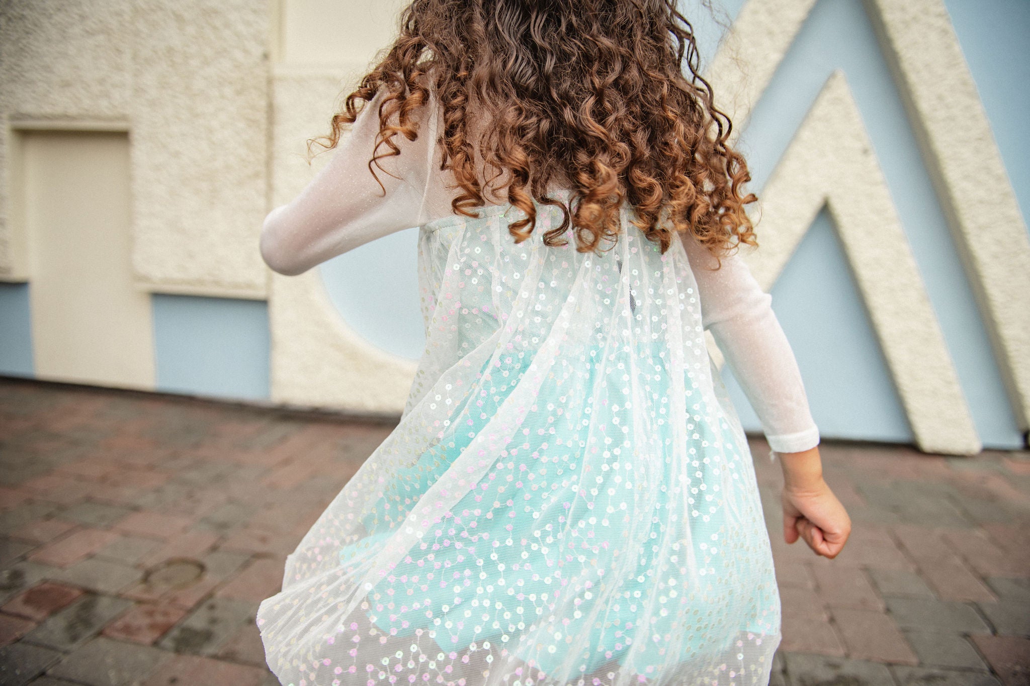 Frosted Ice Princess Dress