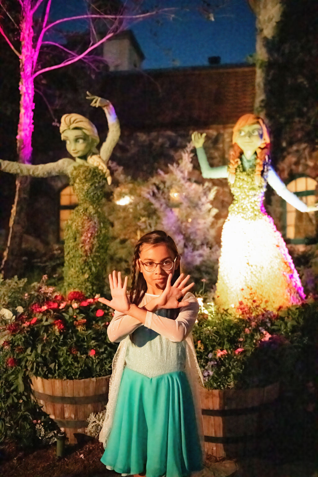 Frosted Ice Princess Dress