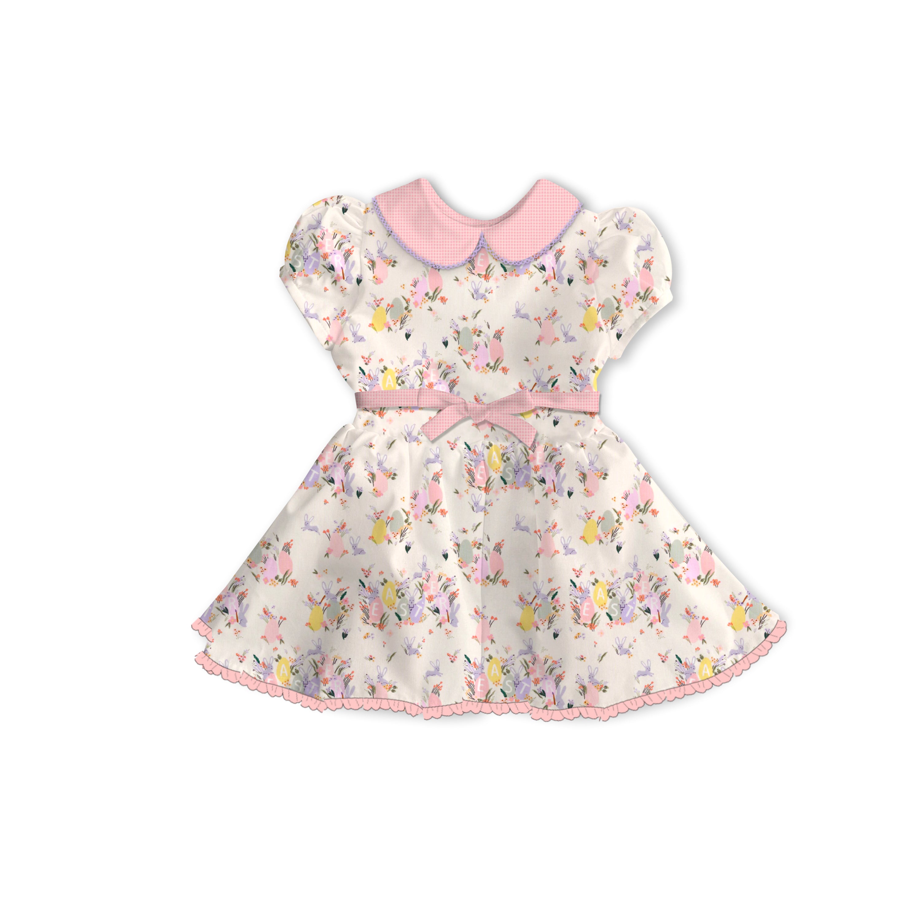 Easter - Tea Basque Dress