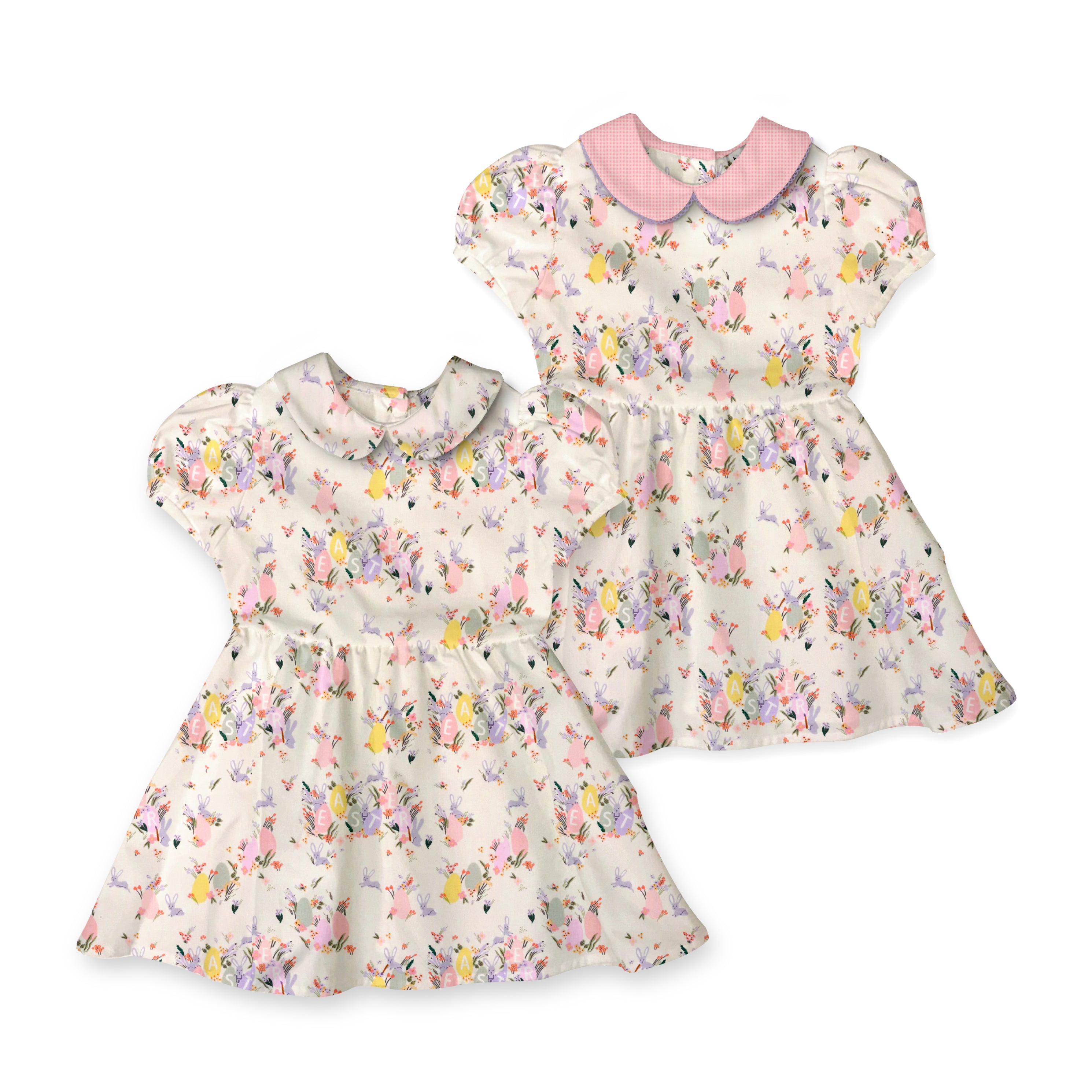 Easter - Vintage Style Basque Dress