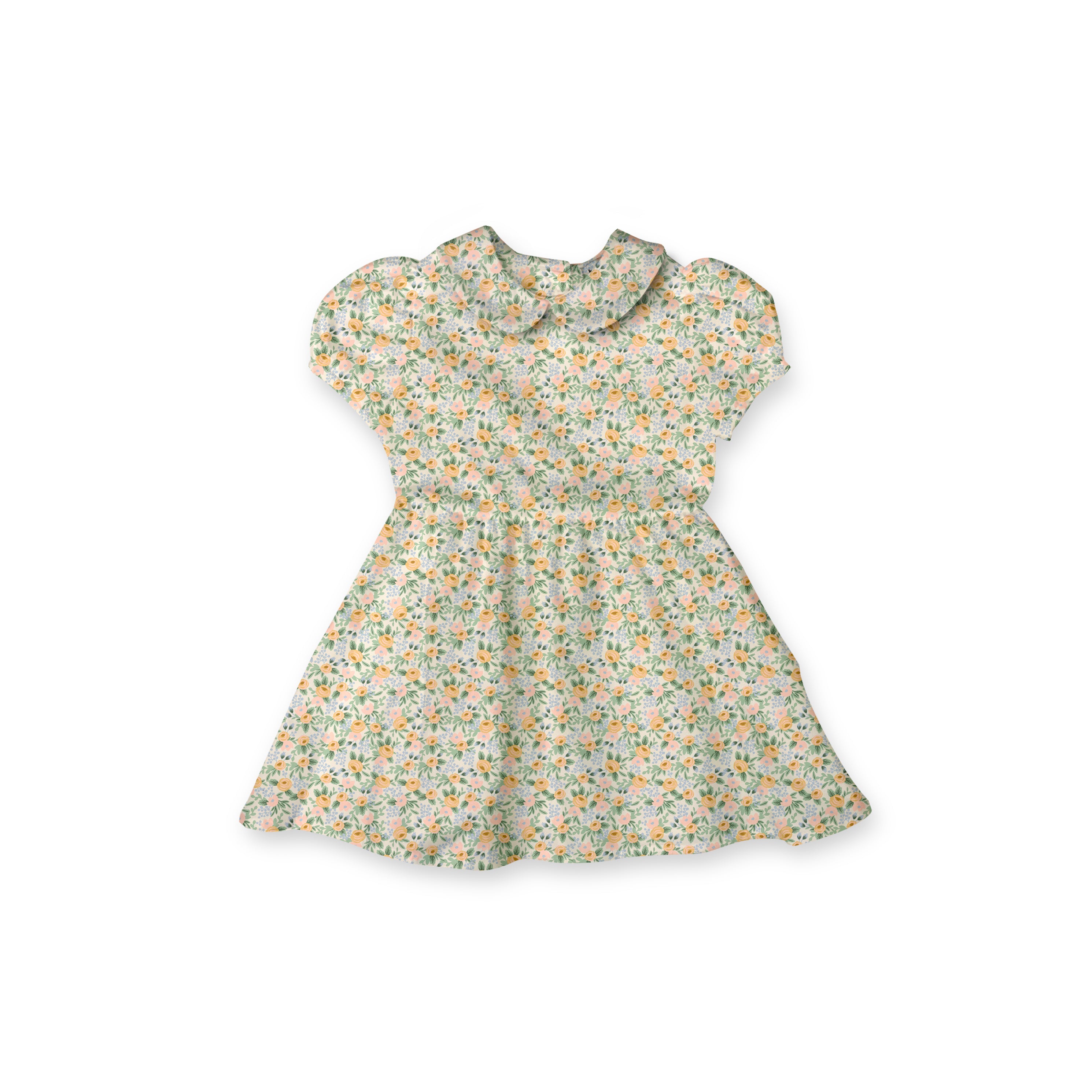 Garden Party - Vintage Style Basque Dress