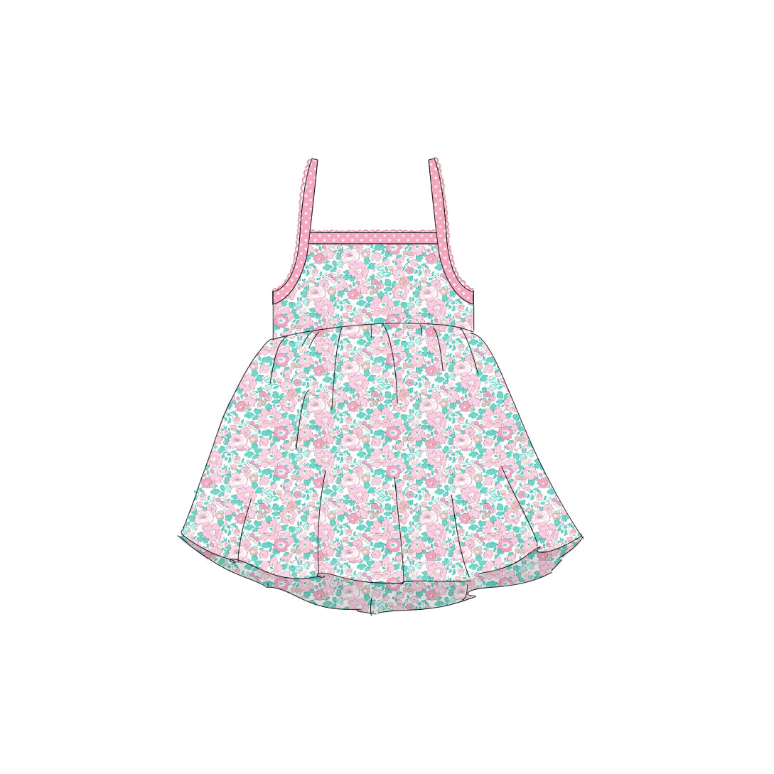 Pink Betsy - Tie Back Sundress