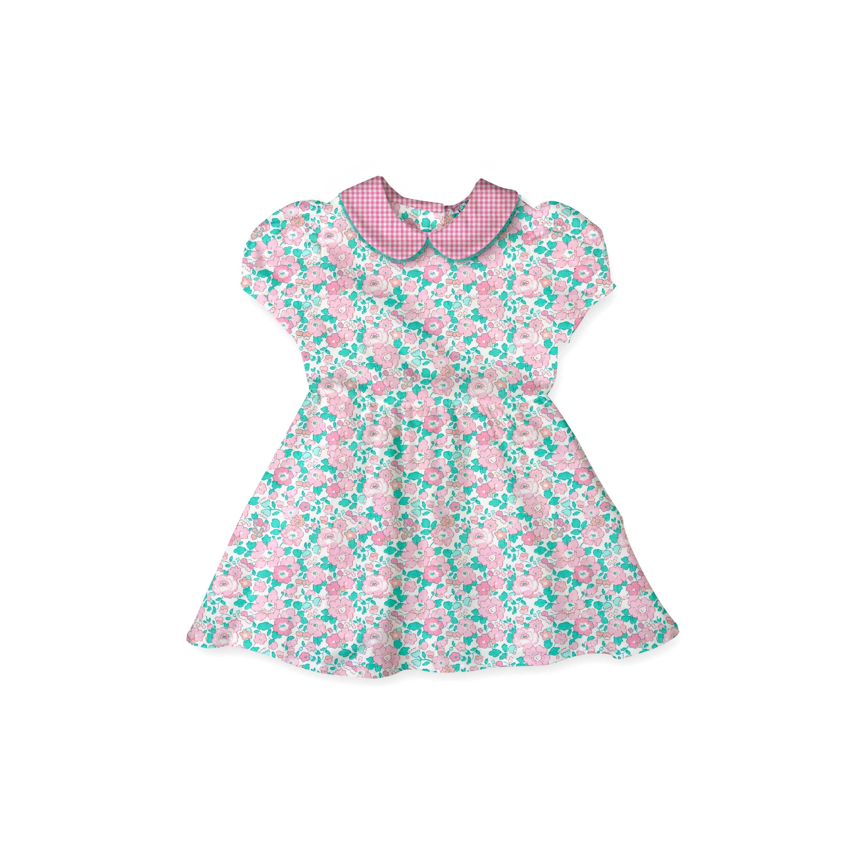 Pink Betsy - Vintage Style Basque Dress