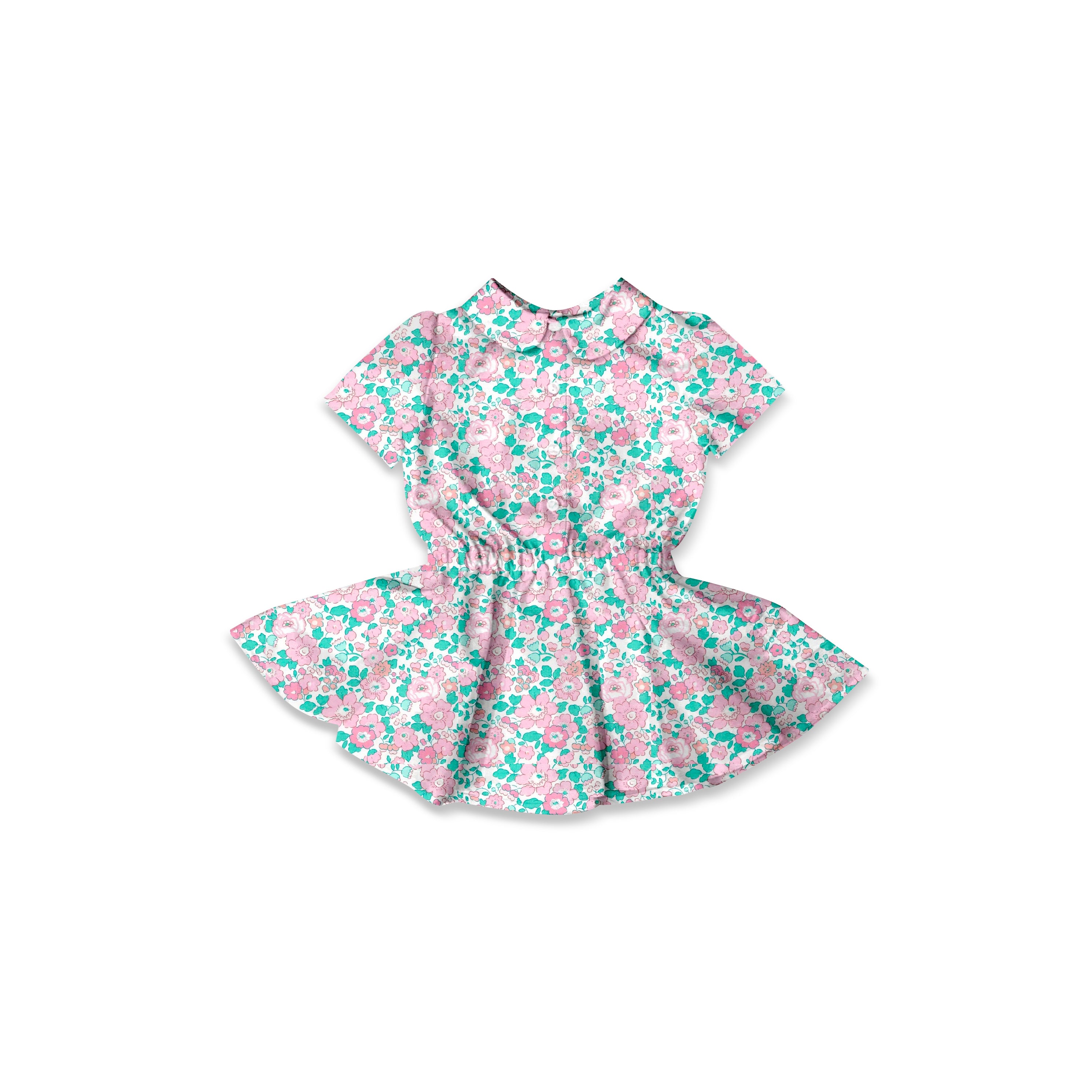 Pink Betsy - Button Front Twirl Dress