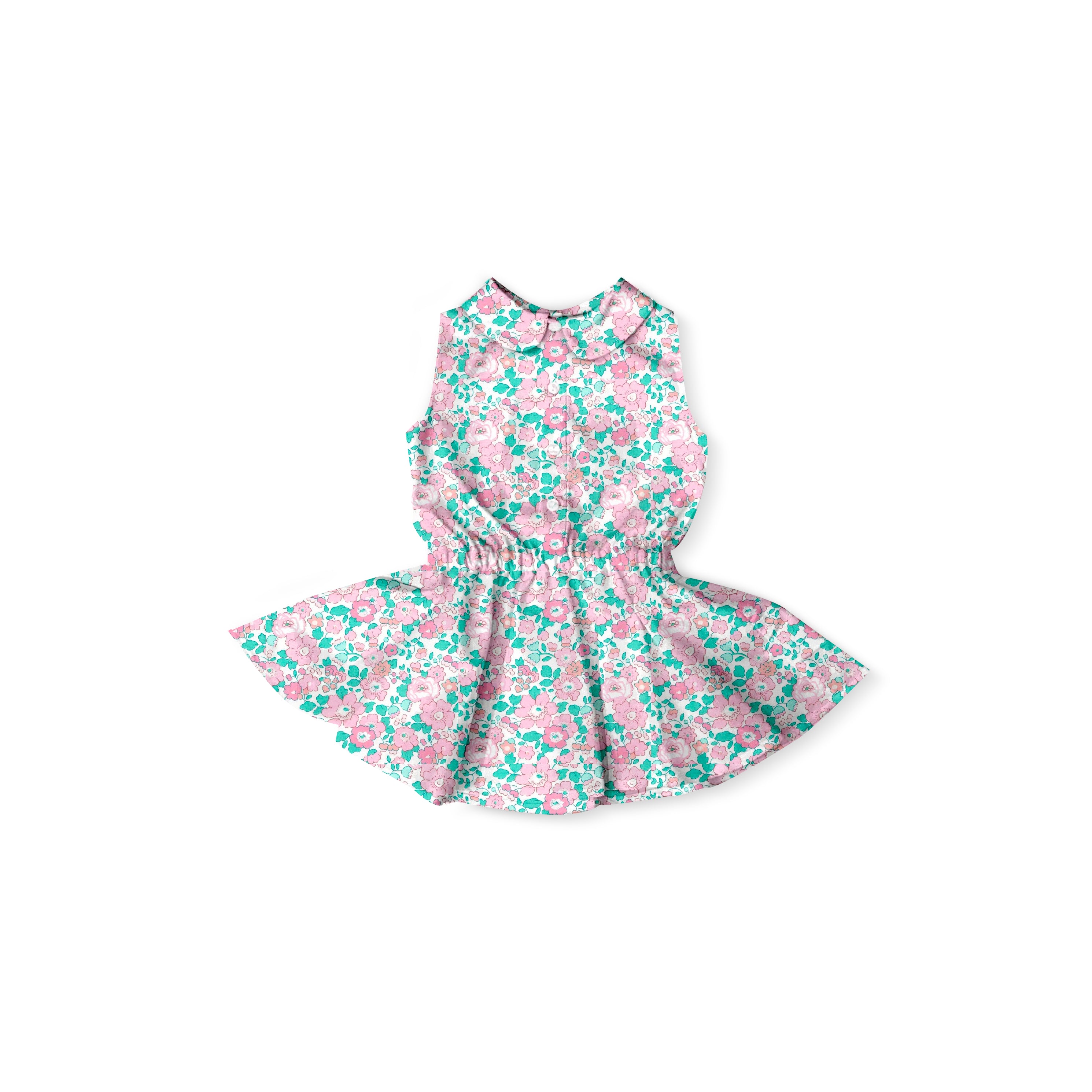 Pink Betsy - Button Front Twirl Dress