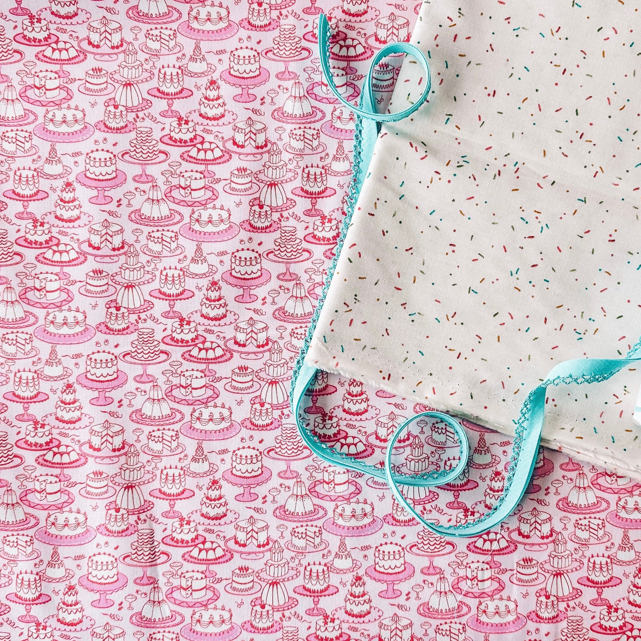 Birthday Cake - Puff Sleeve Blouse