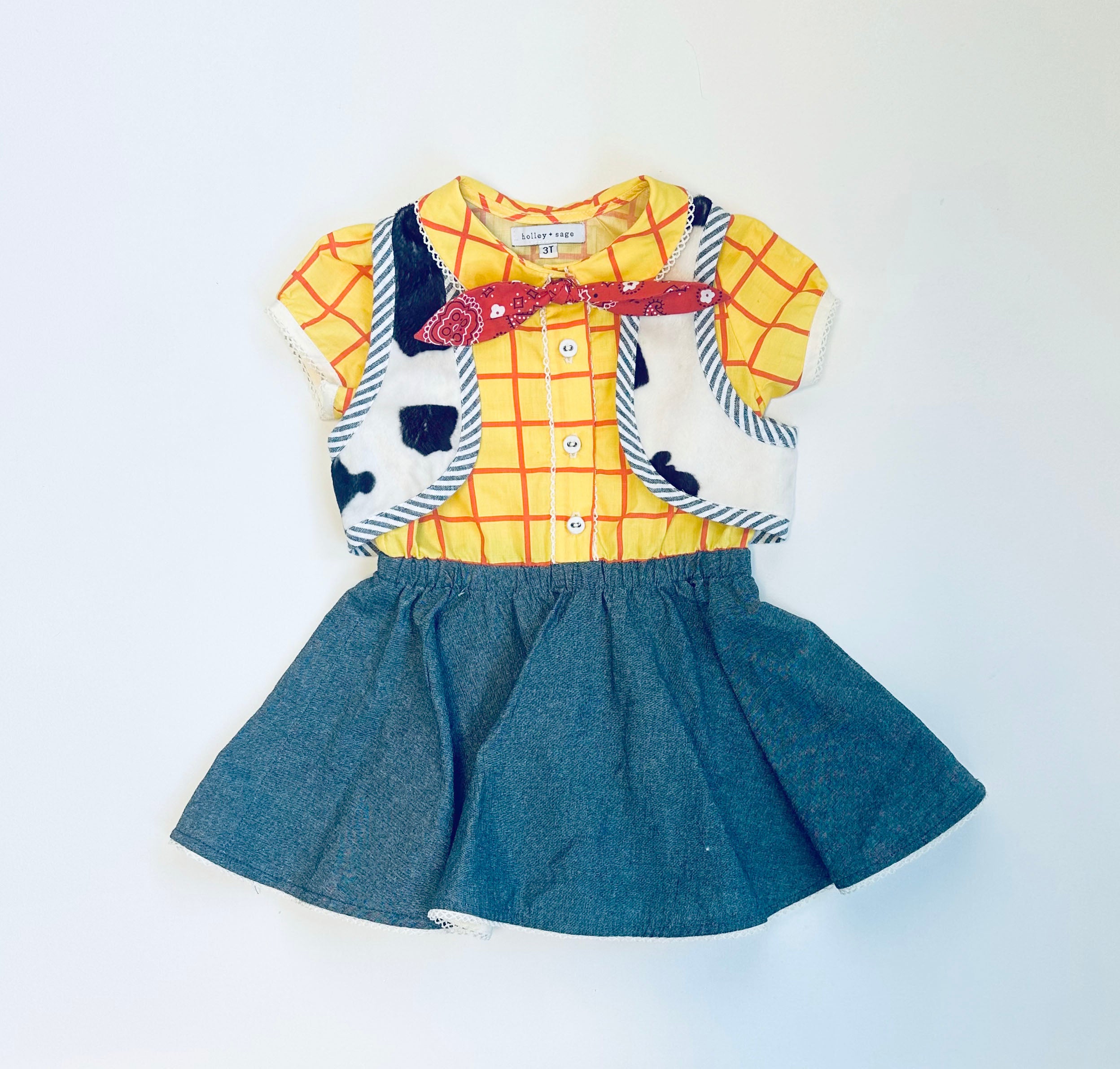 SAMPLE SALE, Cowgirl Dress, 3T