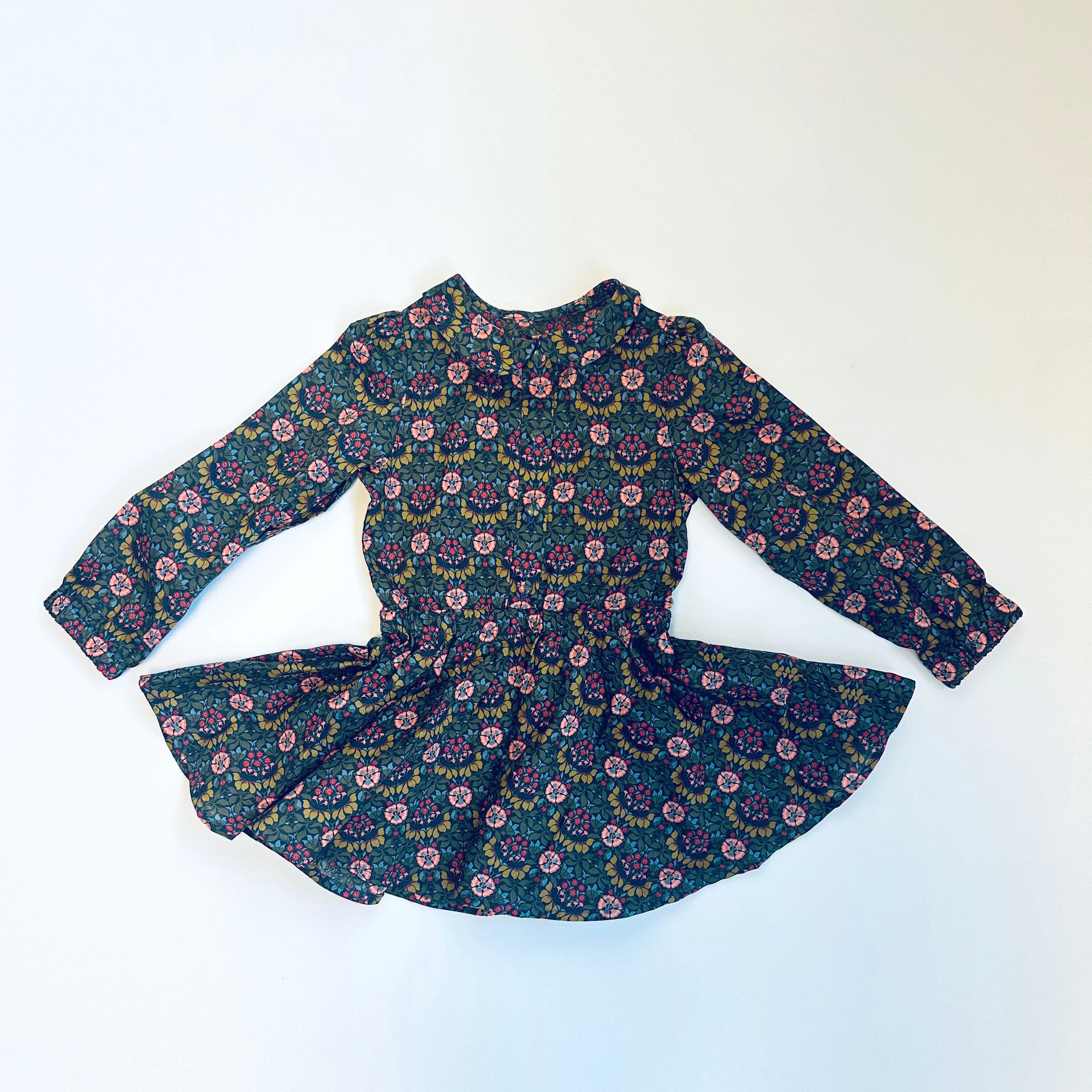 SAMPLE SALE, Liberty Lawn Button Front Twirl, 3T