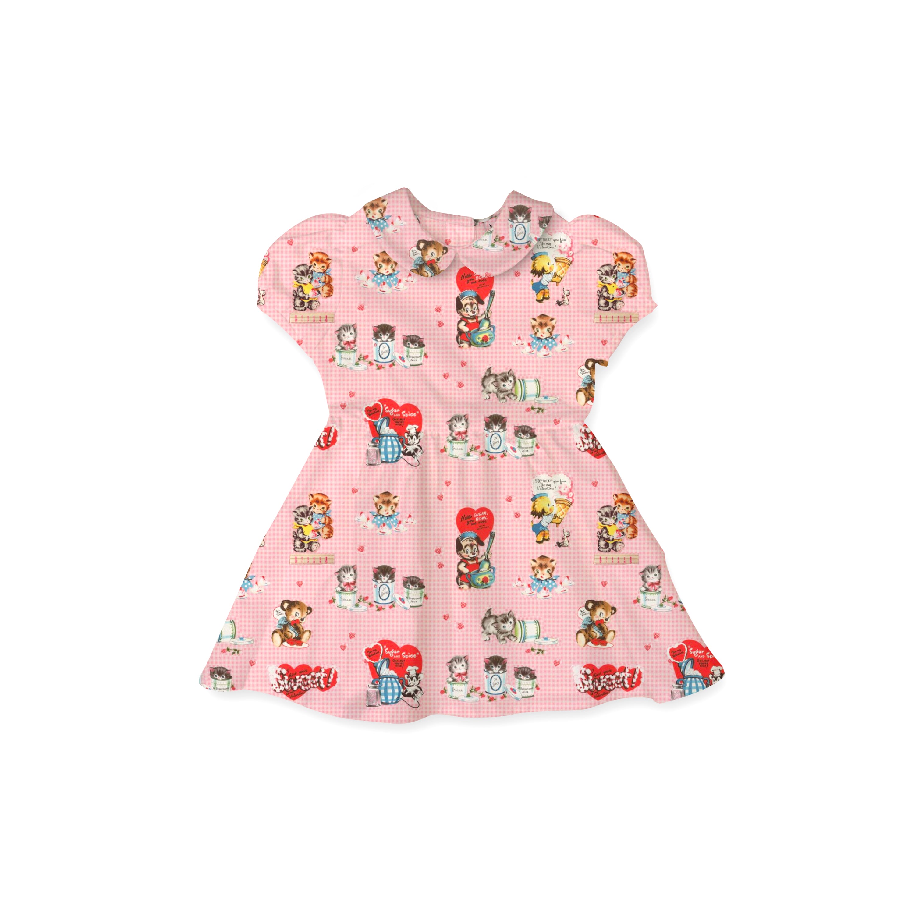Vintage Valentine - Vintage Style Basque Dress