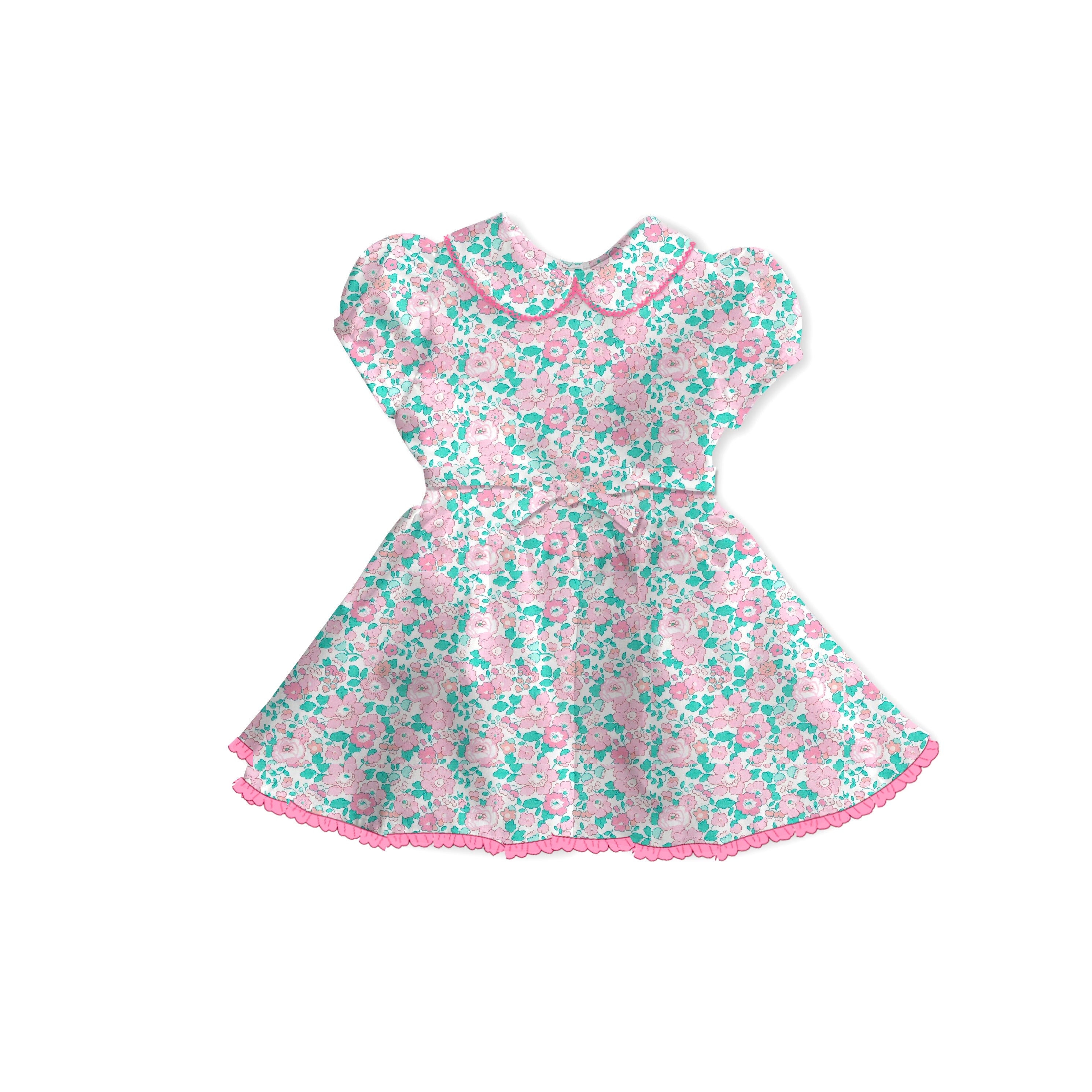 Pink Betsy - Tea Basque Dress