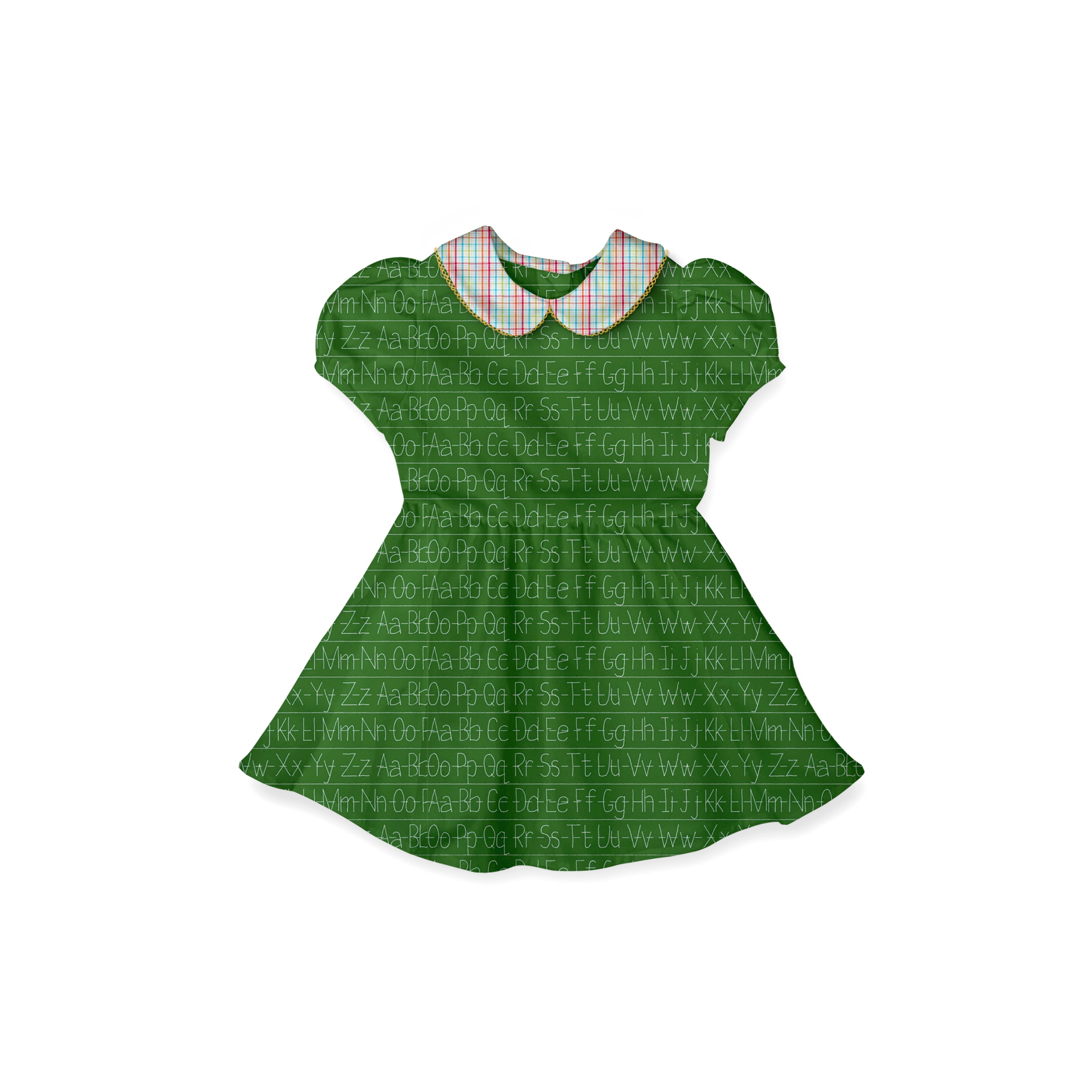 Chalkboard - Vintage Style Basque Dress