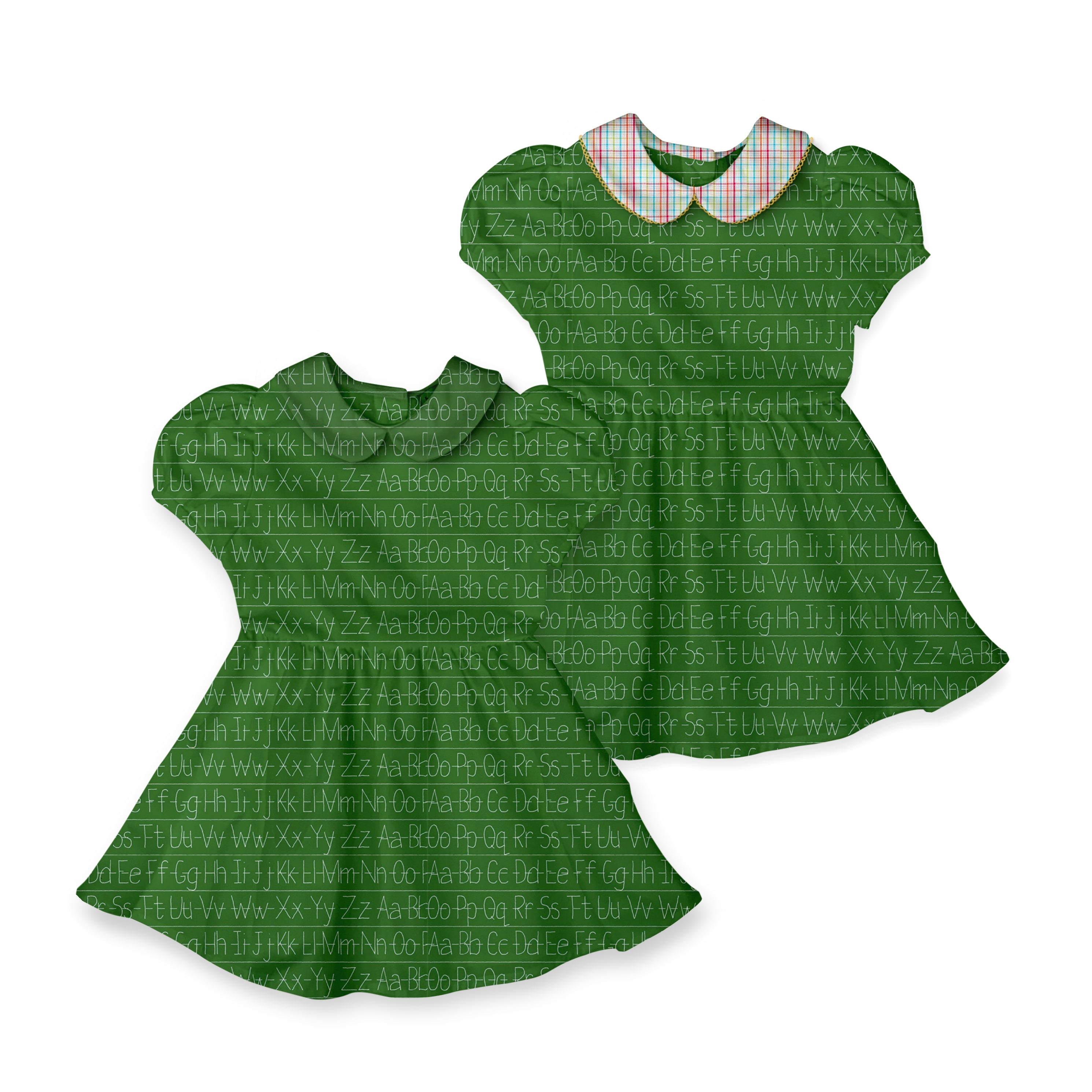 Chalkboard - Vintage Style Basque Dress