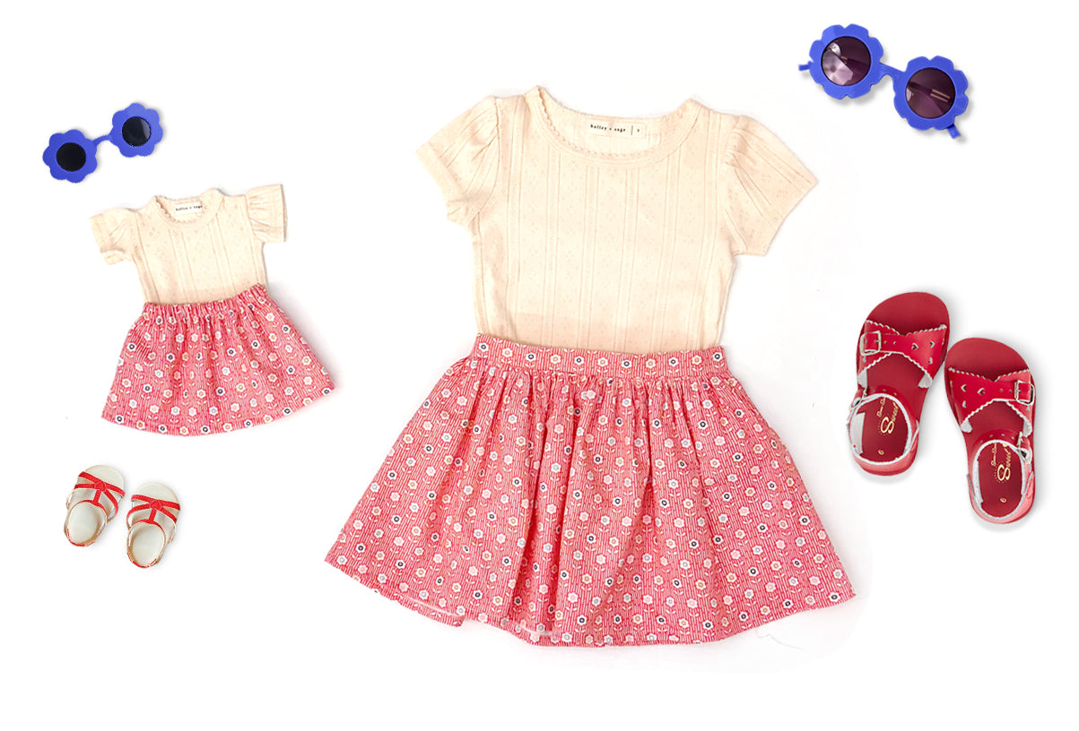 Pointelle Doll Tee