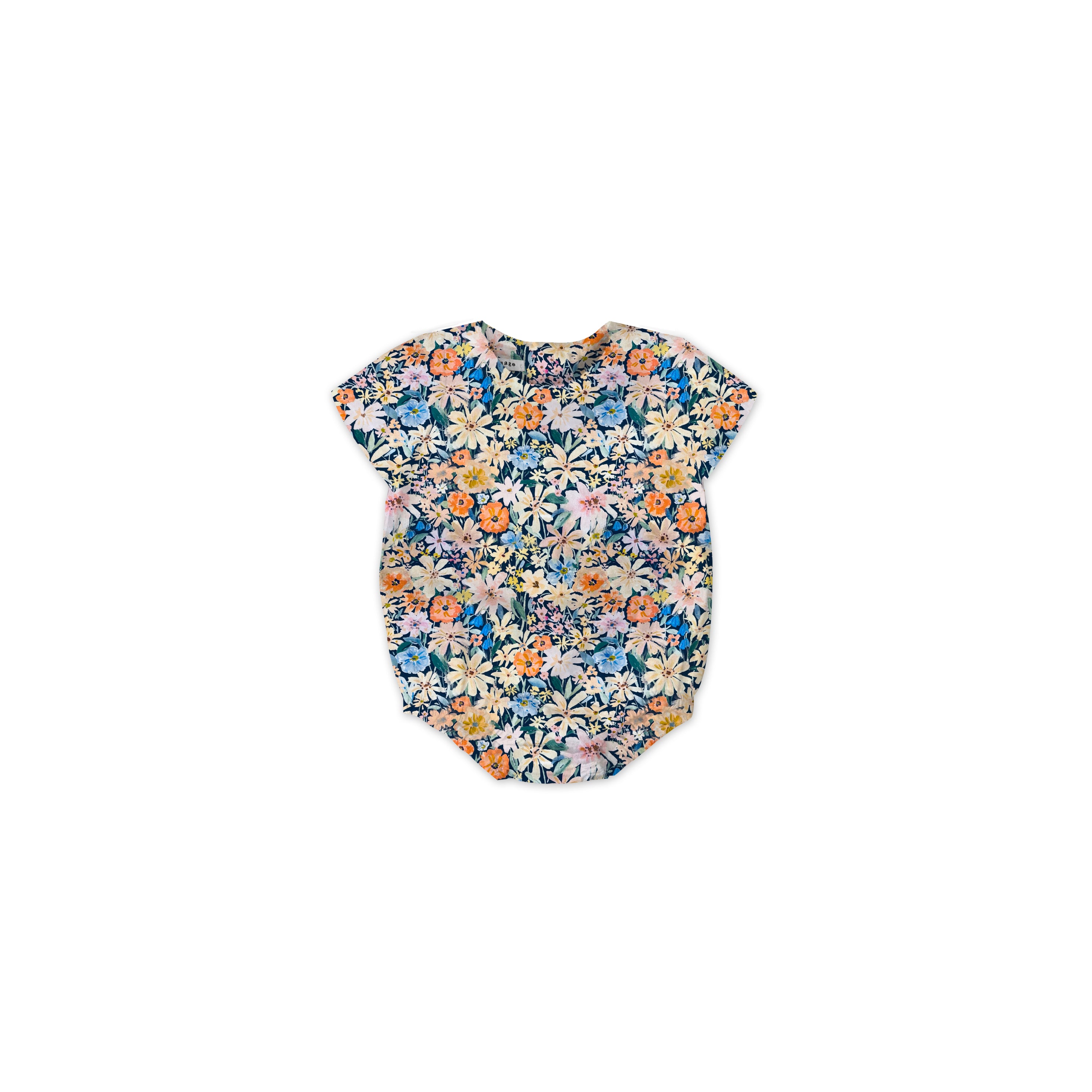 Denim Floral - Baby Bubble