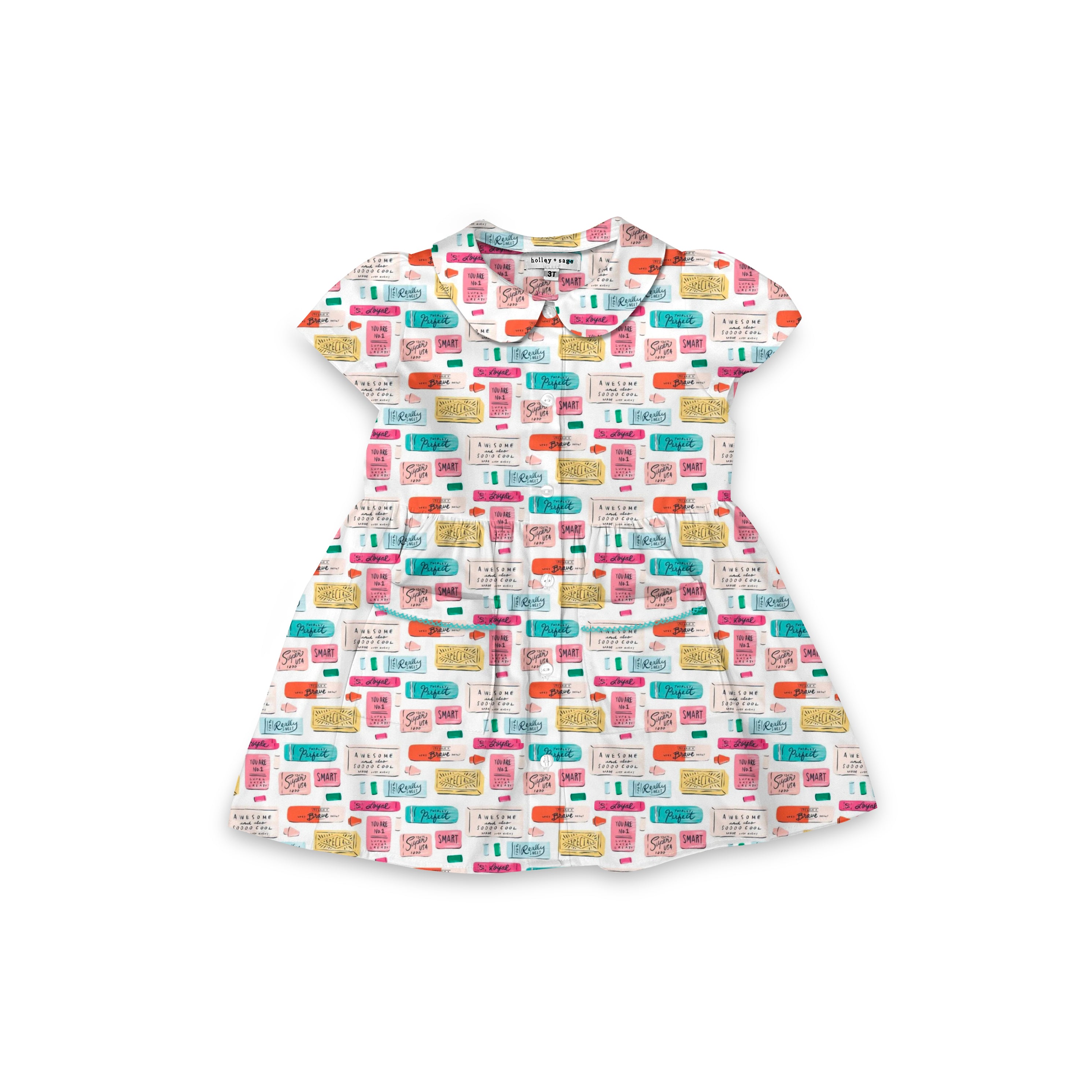 Erasers - Smock Collared Dress