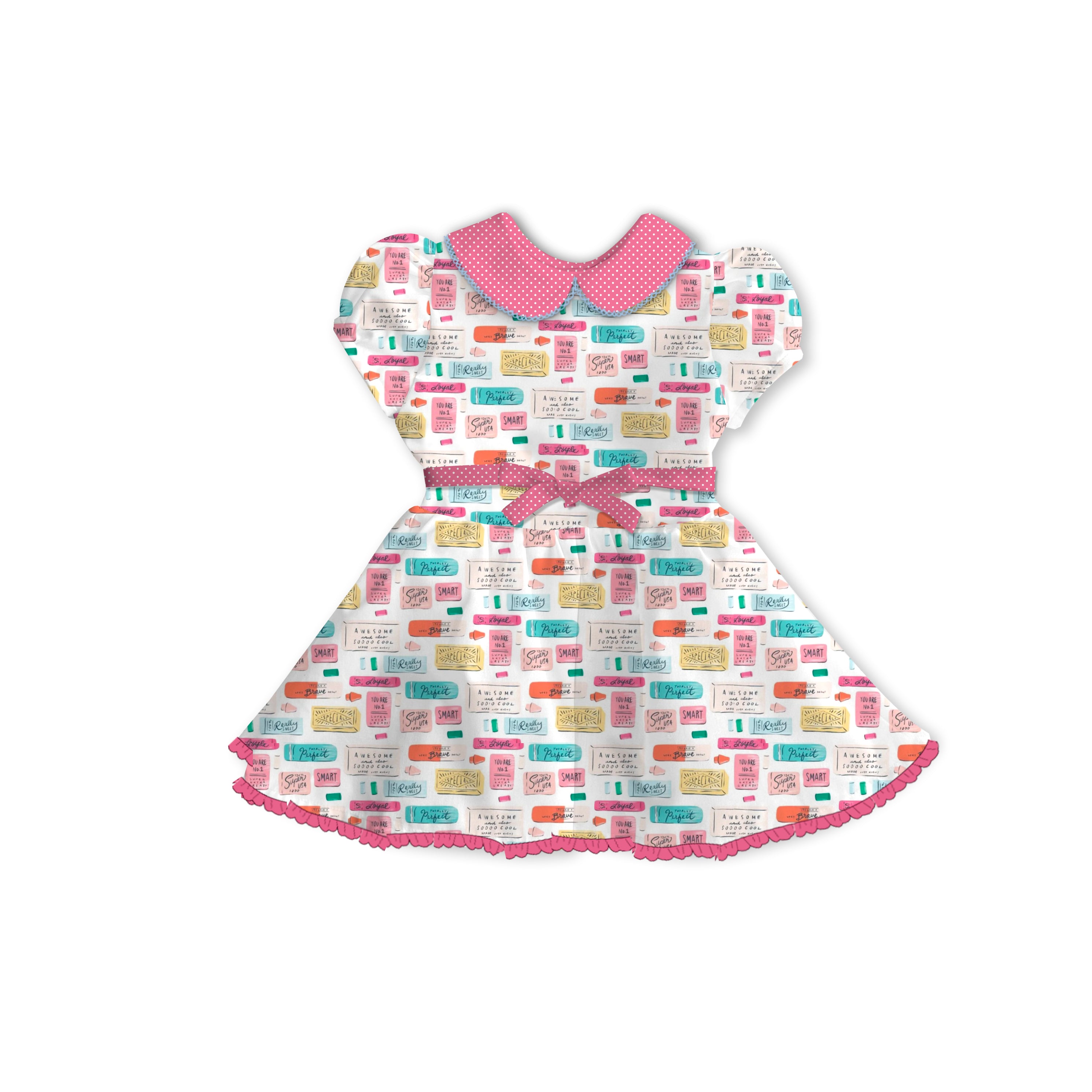 Erasers - Tea Basque Dress