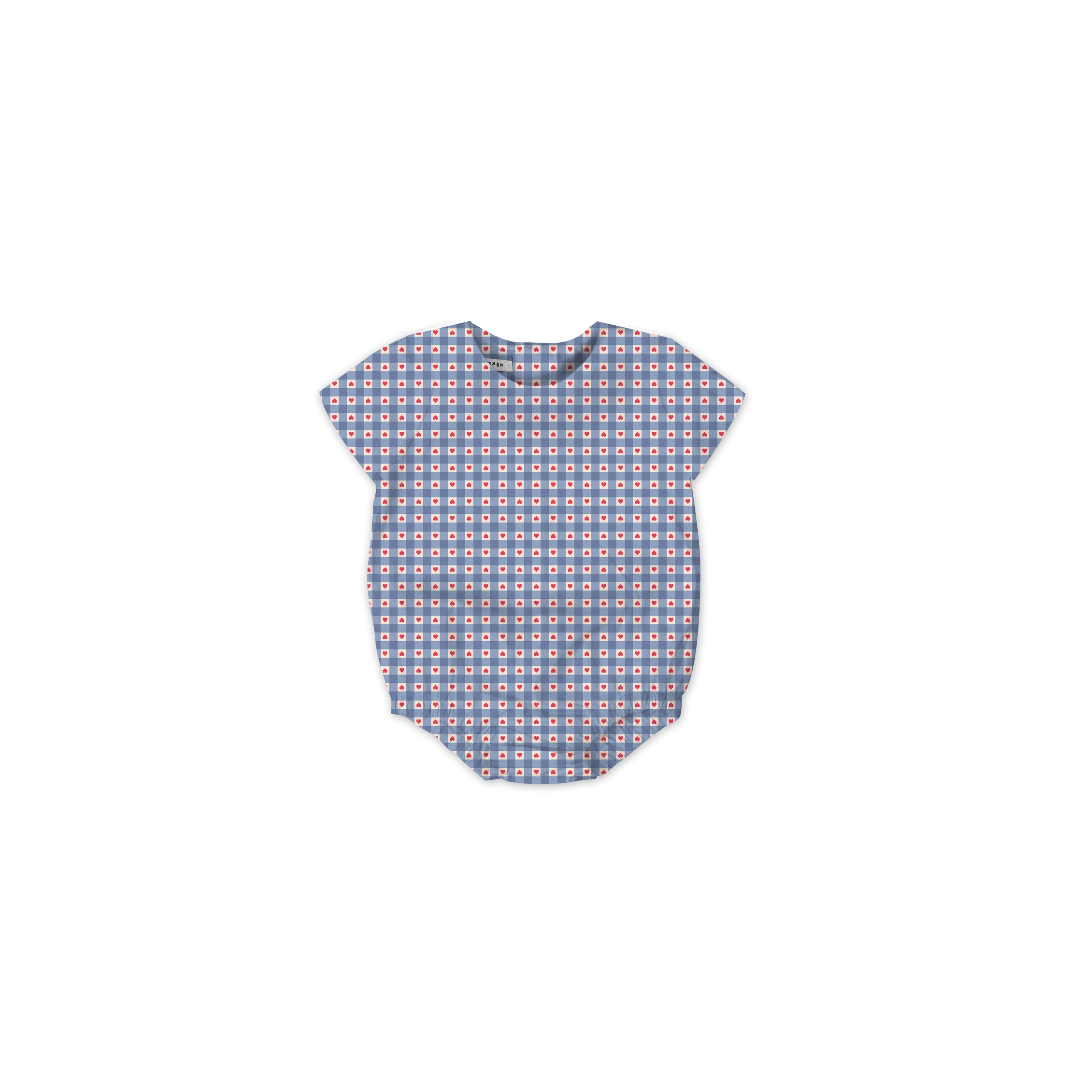 Heart Gingham - Baby Bubble
