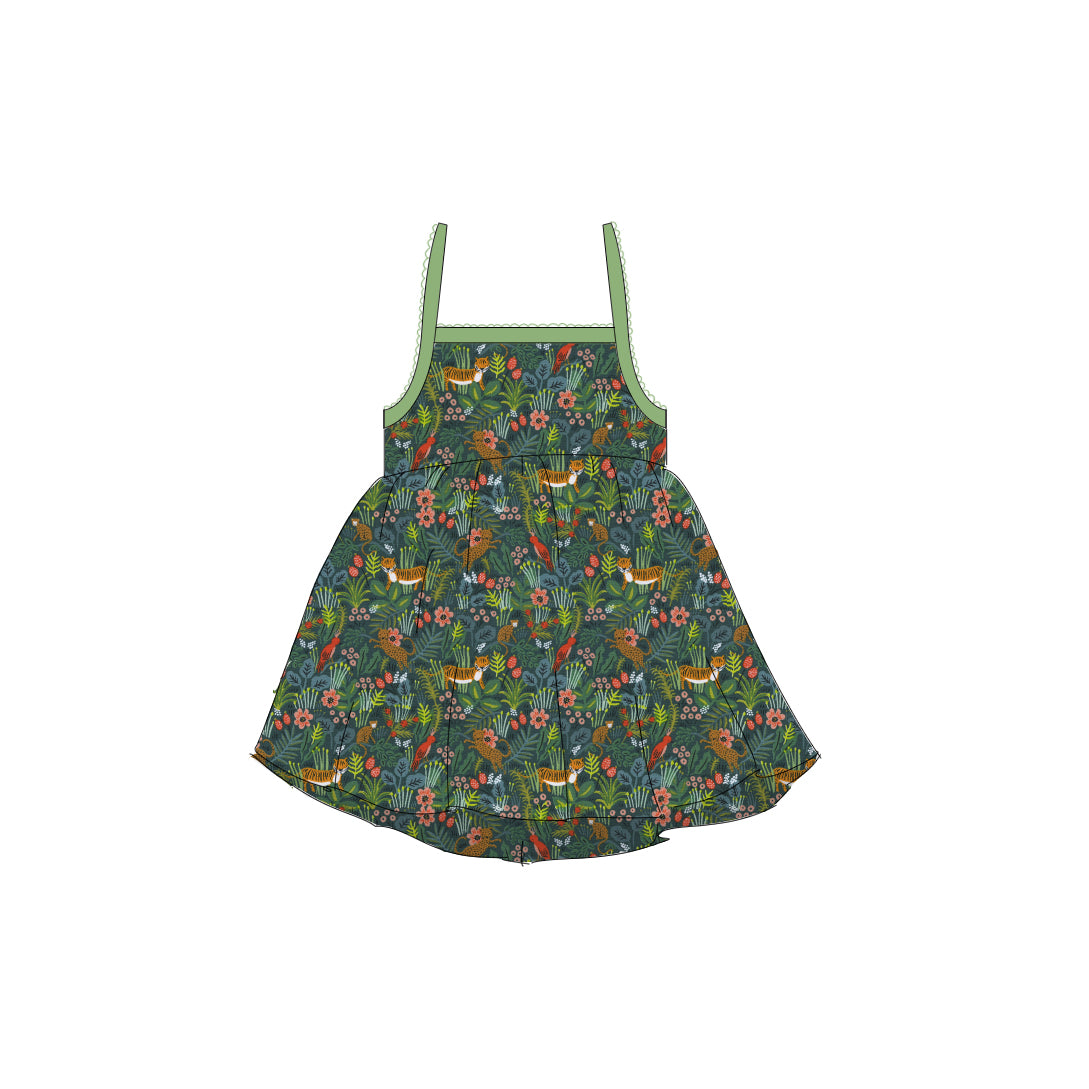 Jungle - Tie Back Sundress