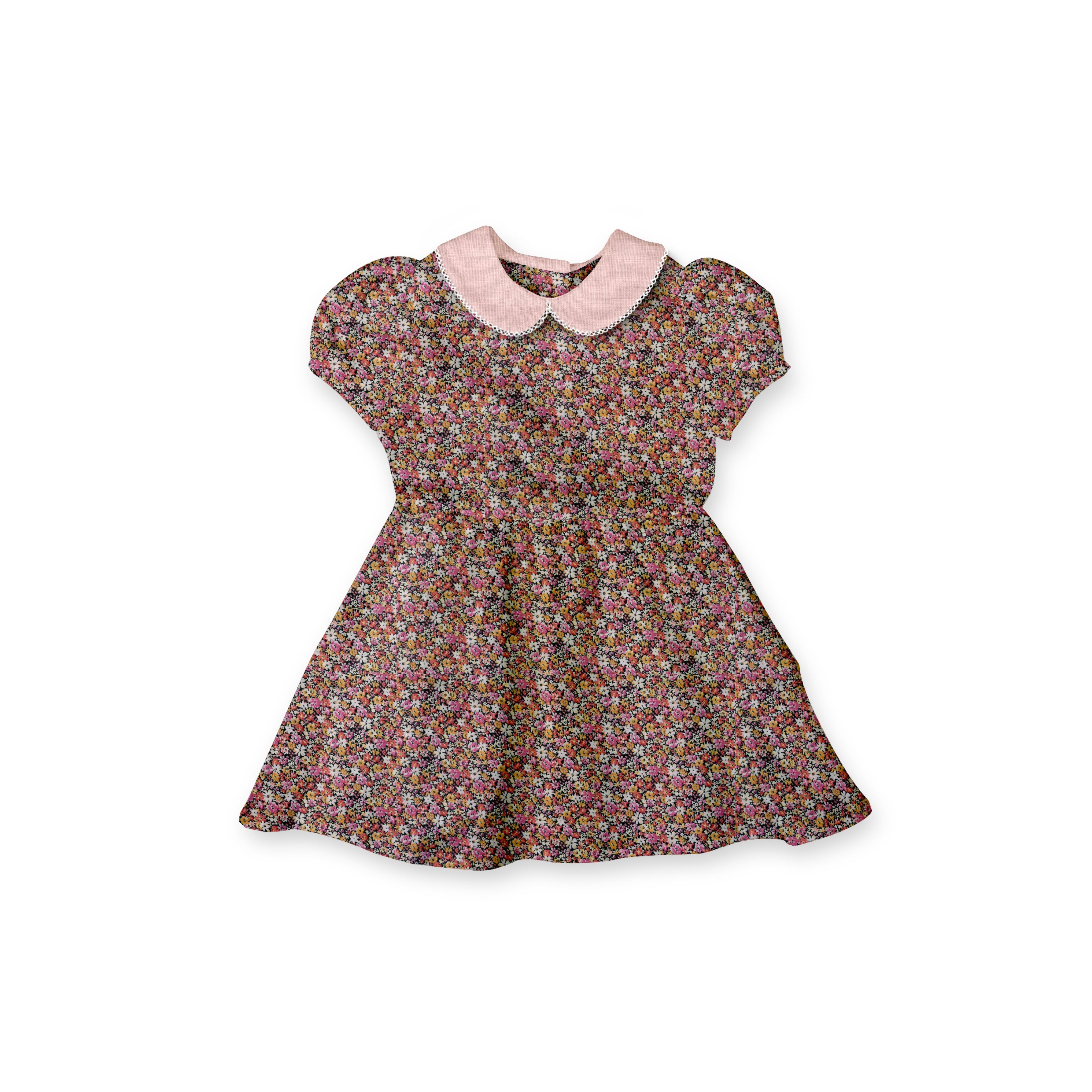 Autumn Lawn - Vintage Style Basque Dress