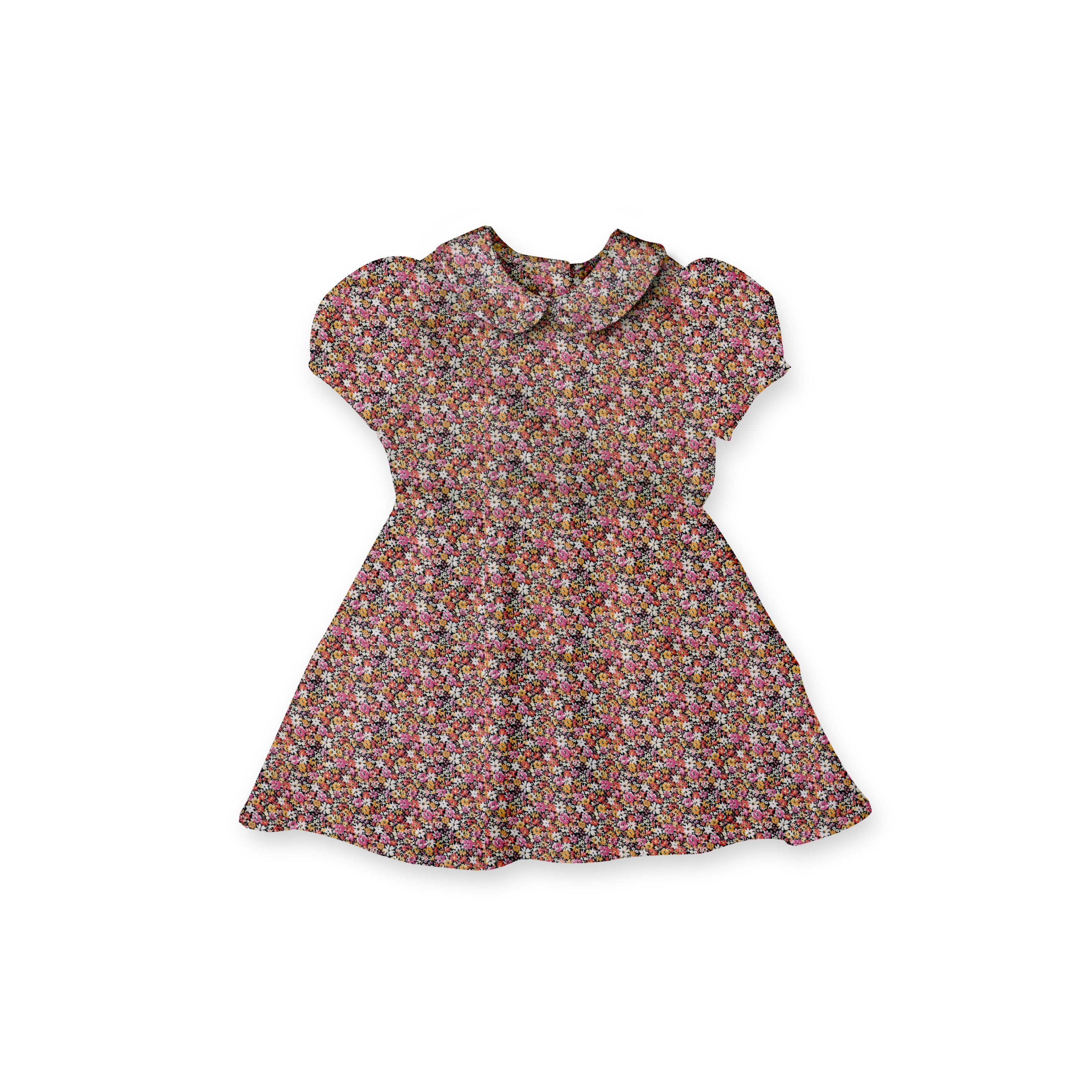 Autumn Lawn - Vintage Style Basque Dress