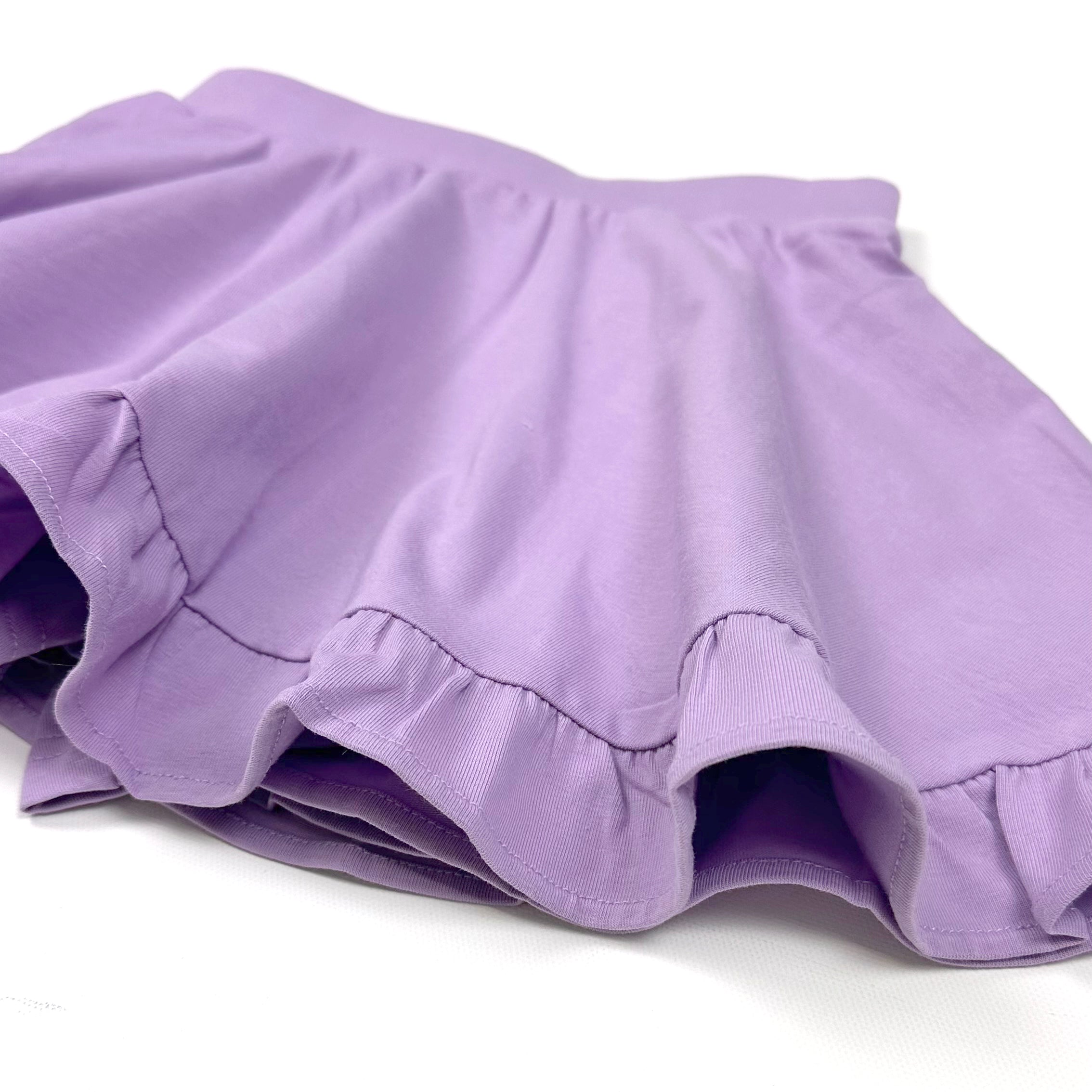 Ruffle Skort in Lilac