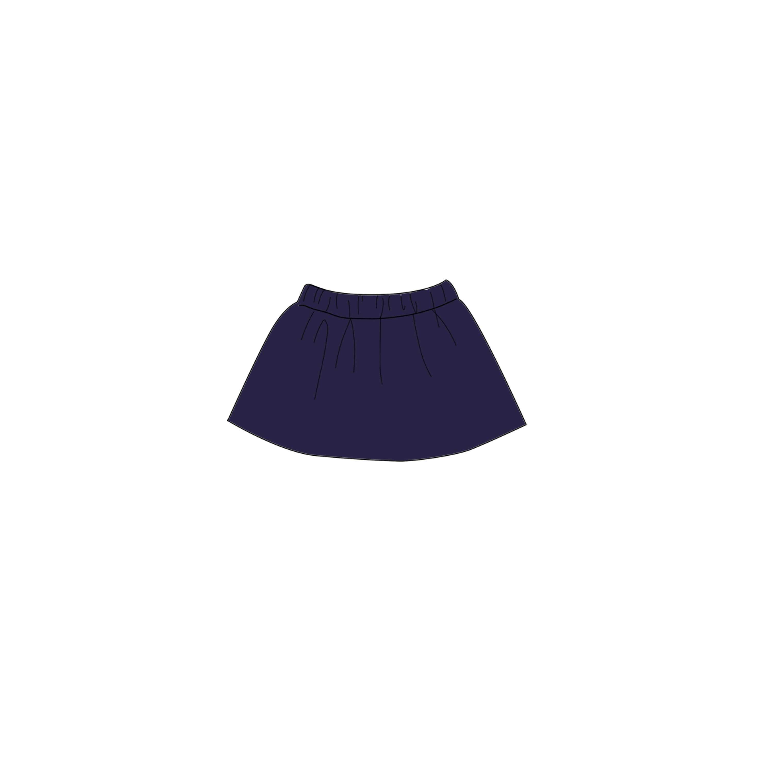 Uniform - Doll Skirt