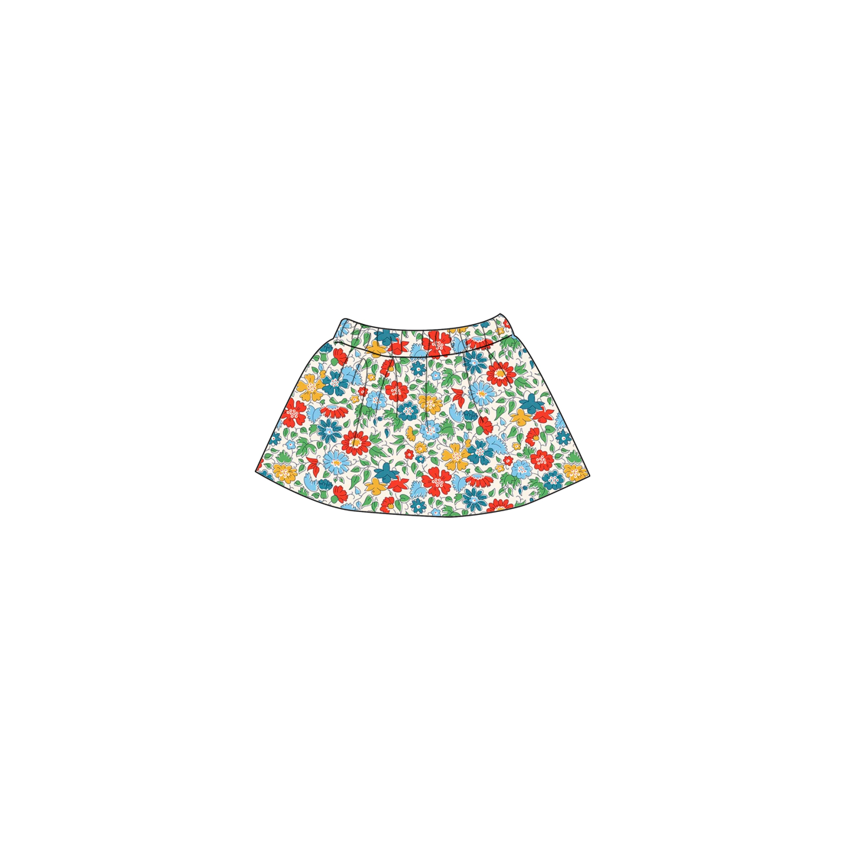 Palace Petals - Doll Skirt