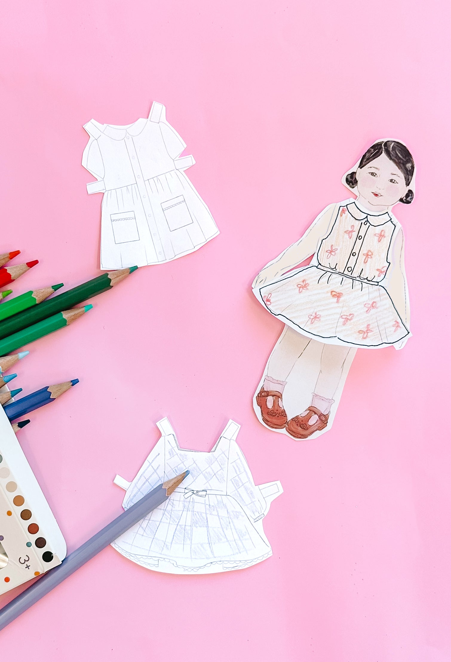 Paper Doll PDF printable