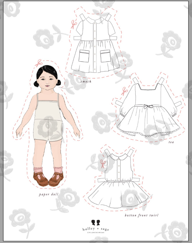 Paper Doll PDF printable