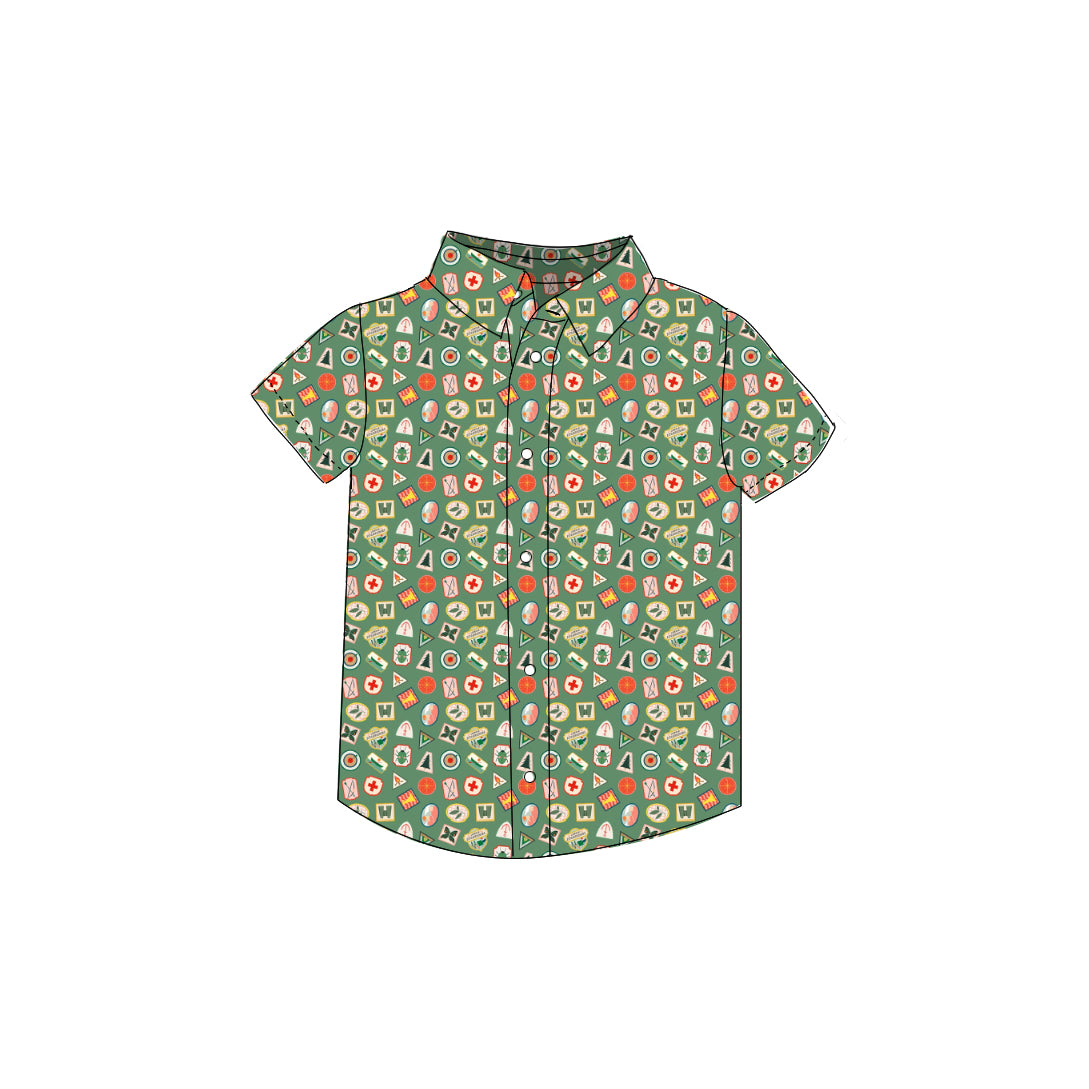 Patches - Button Up Shirt