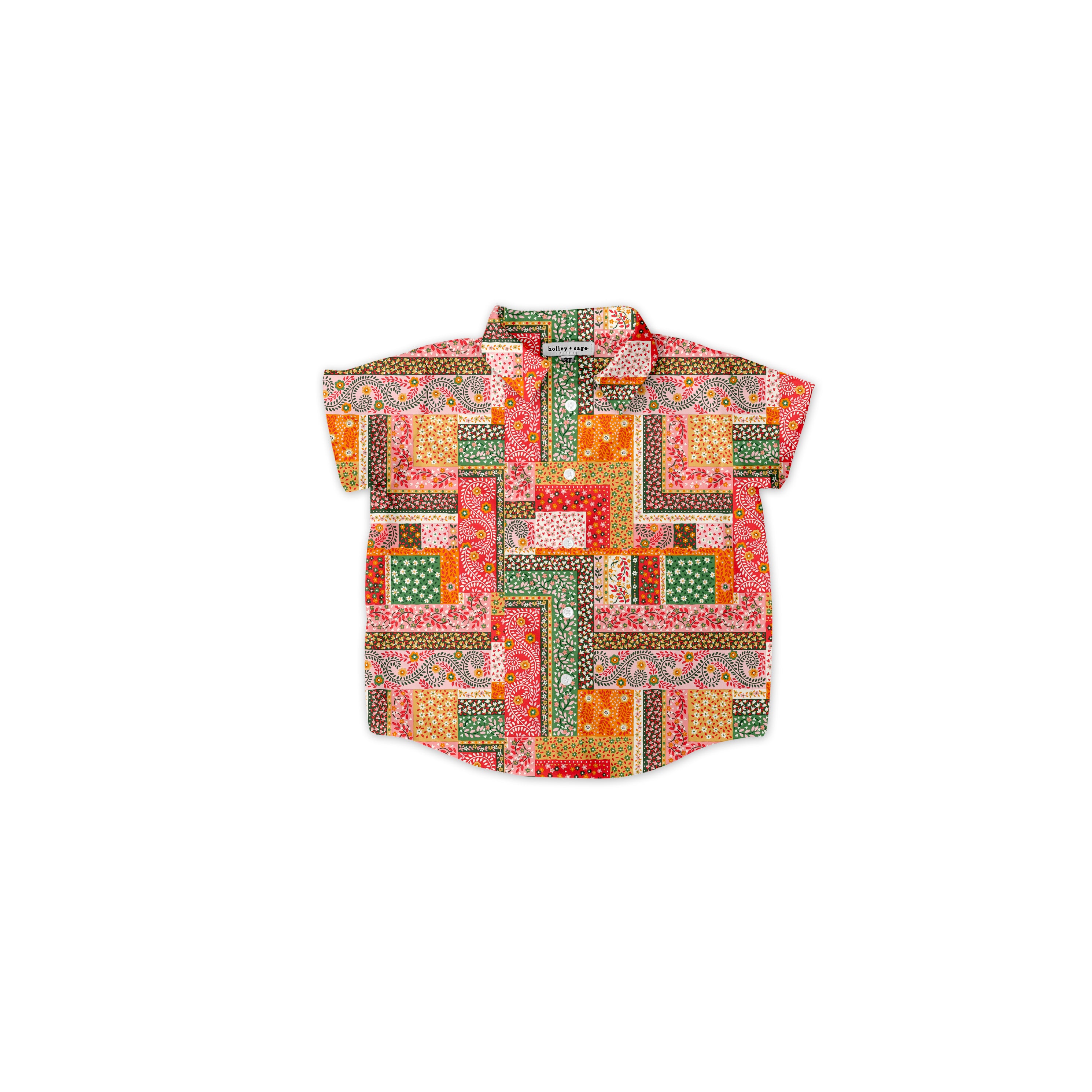 Liberty Patchwork - Button Up Shirt