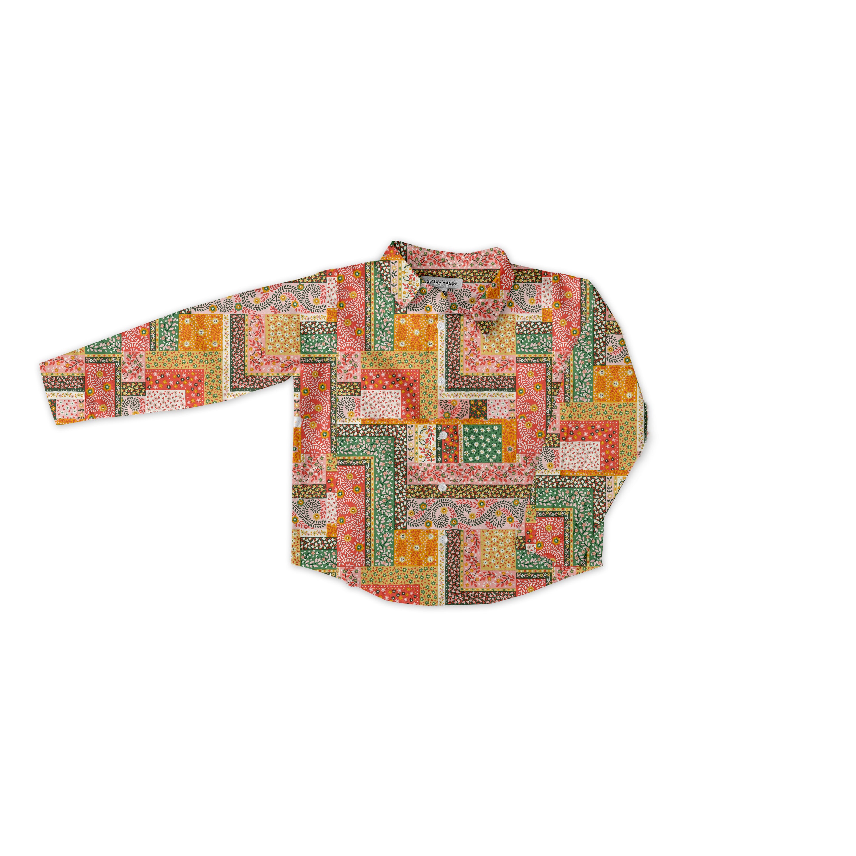 Liberty Patchwork - Button Up Shirt
