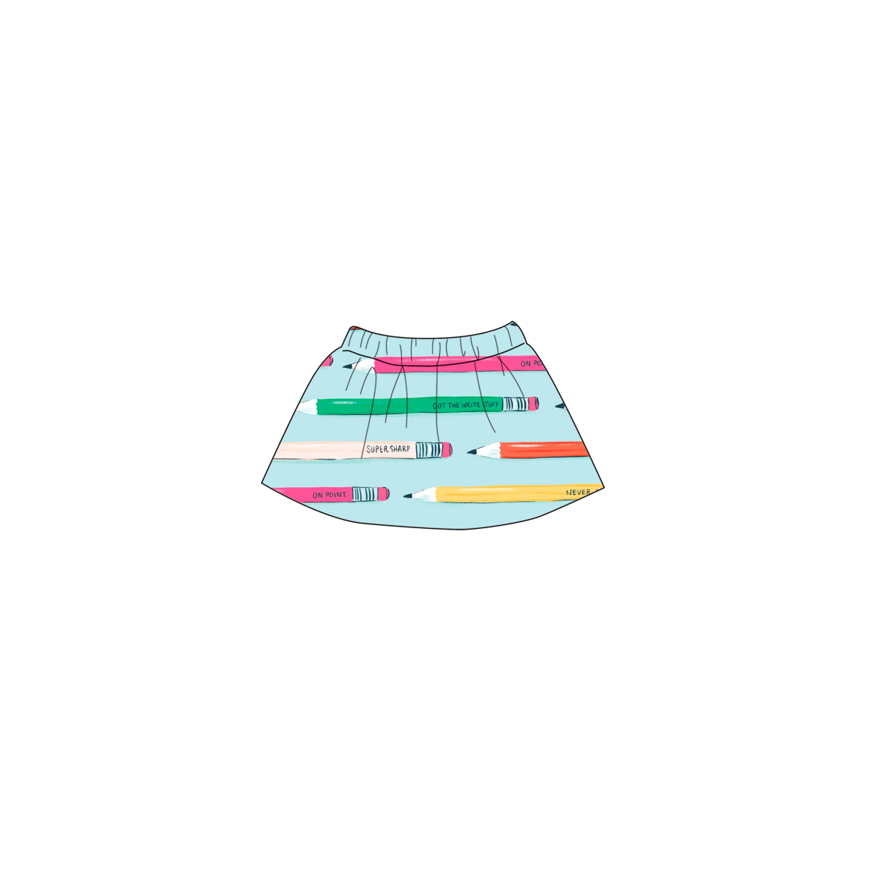 Pencils - Doll Skirt