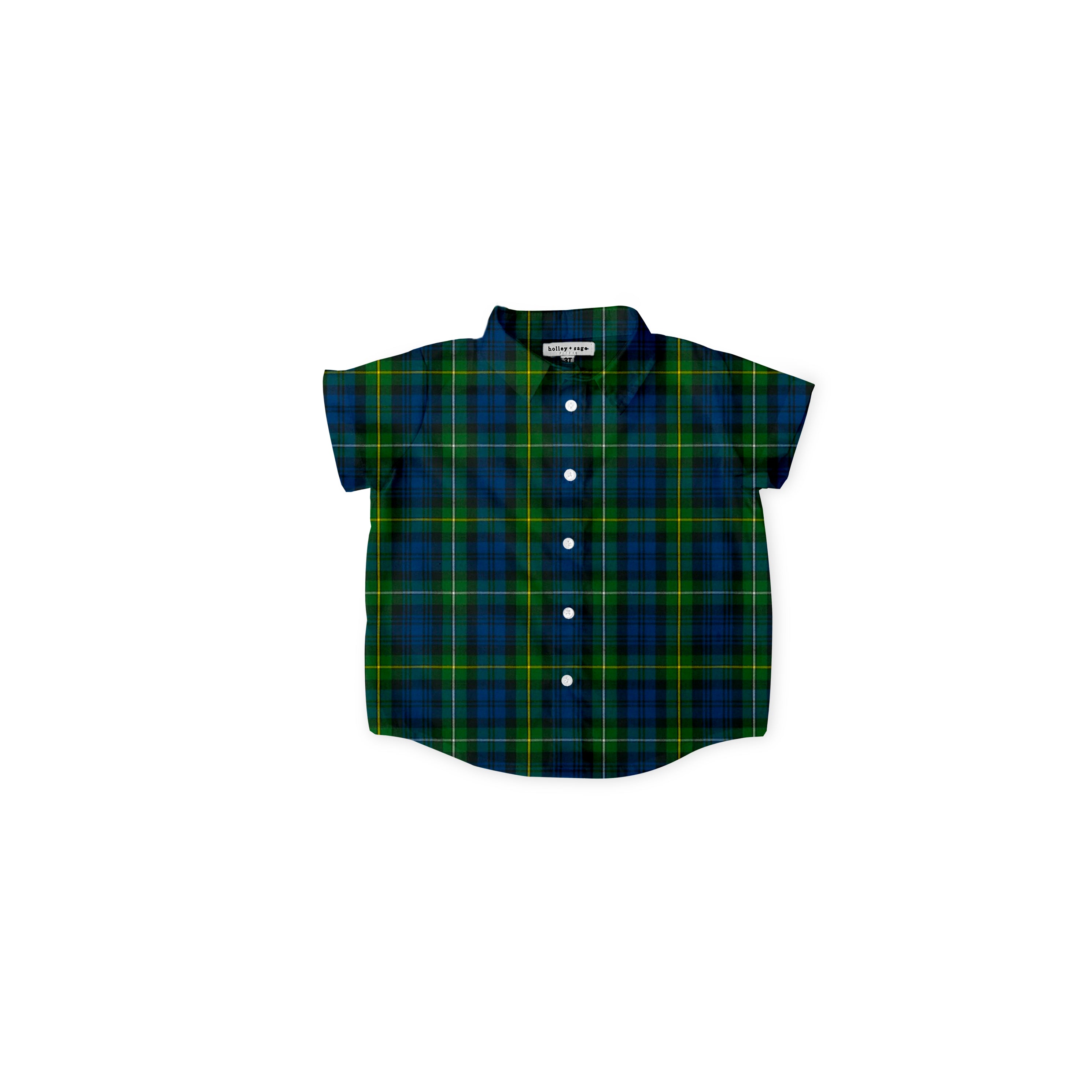 Plaid Uniform - Button Up Shirt