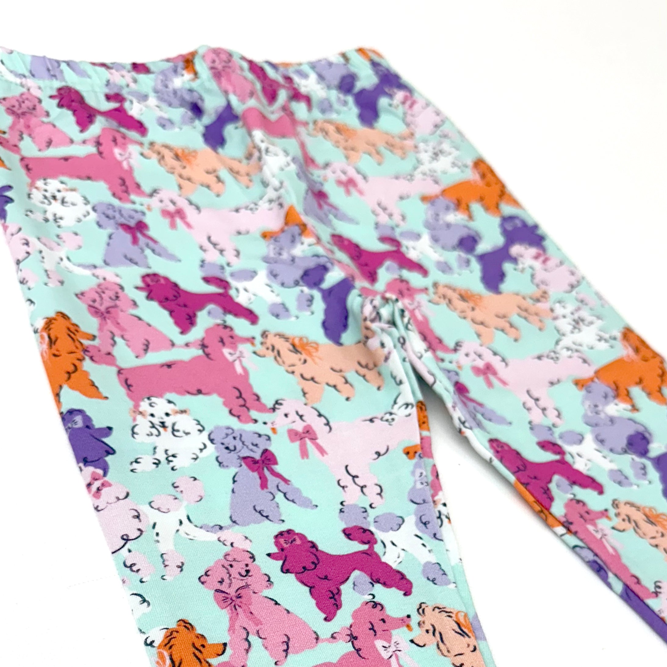 Jersey Leggings in Poodles