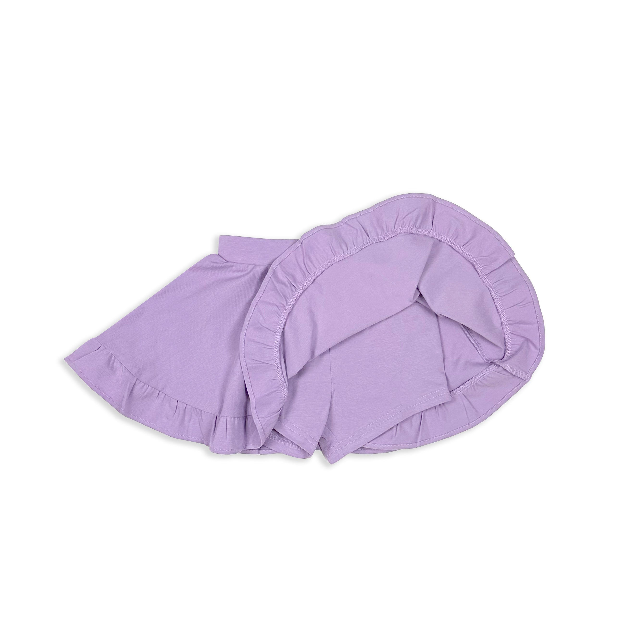 Ruffle Skort in Lilac