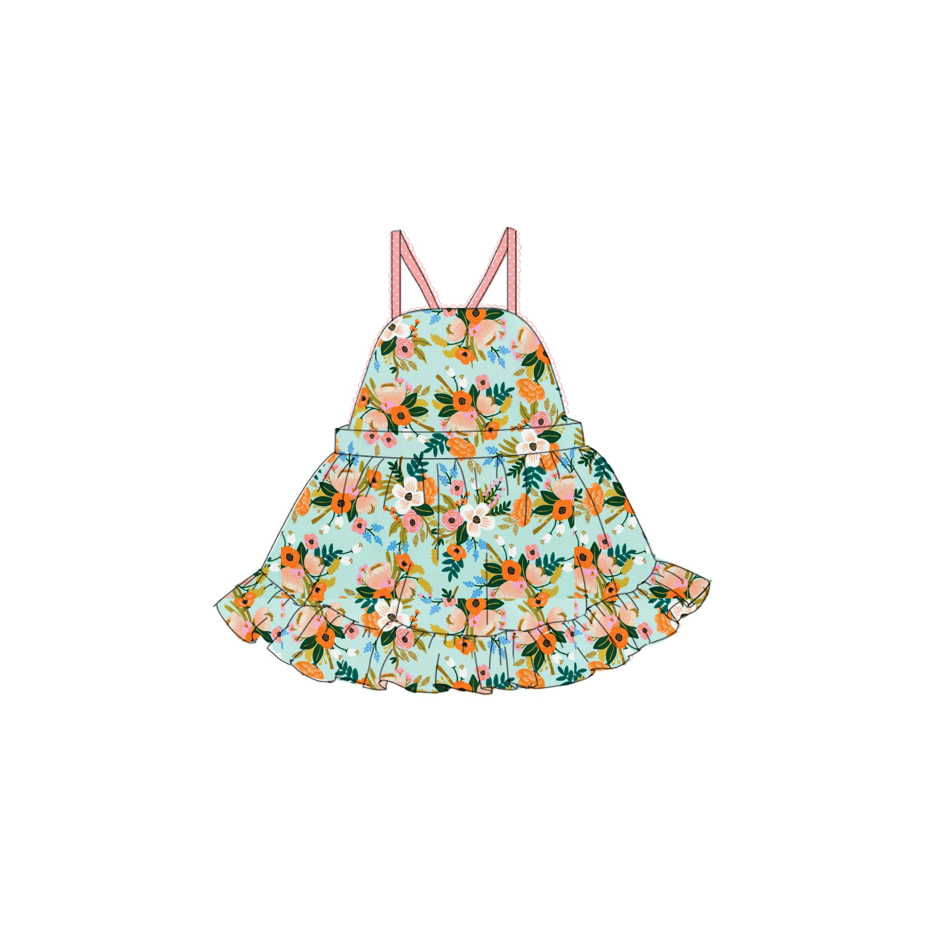 Mint Rayon - Party Dress