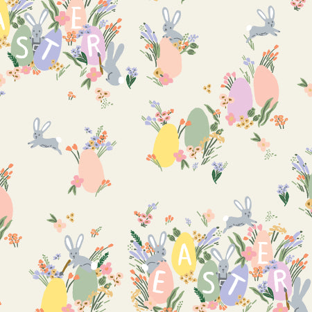 Easter - Smock Collared Dress with Contrast Pockets and Collar