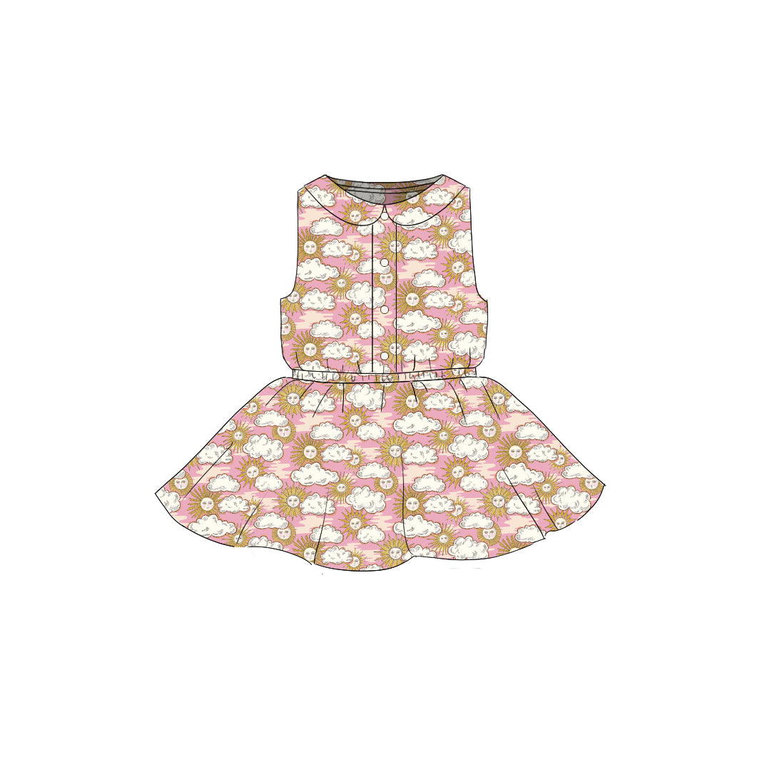 Suns - Button Front Twirl Dress