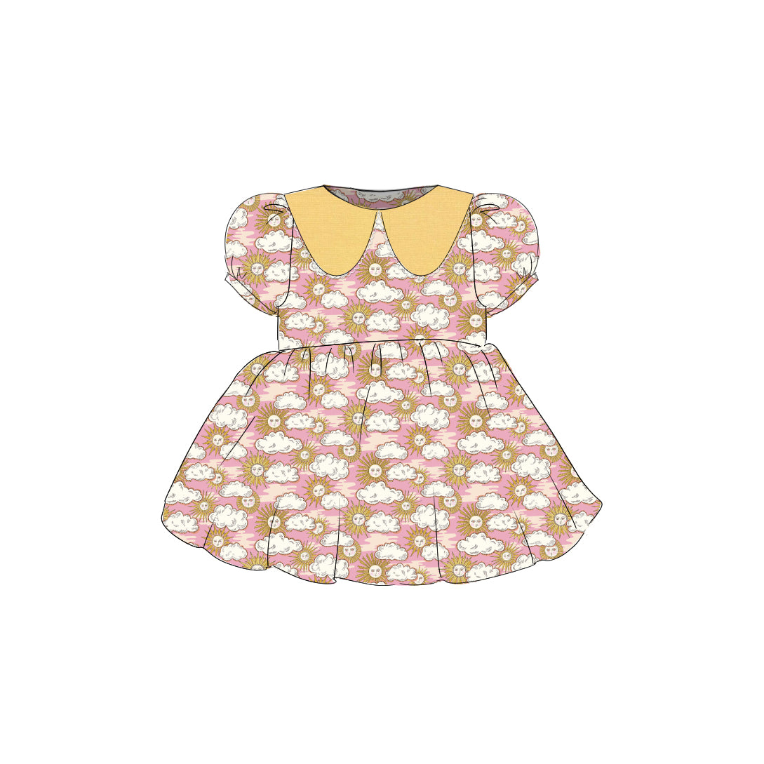 Suns - Vintage Style Basque Dress