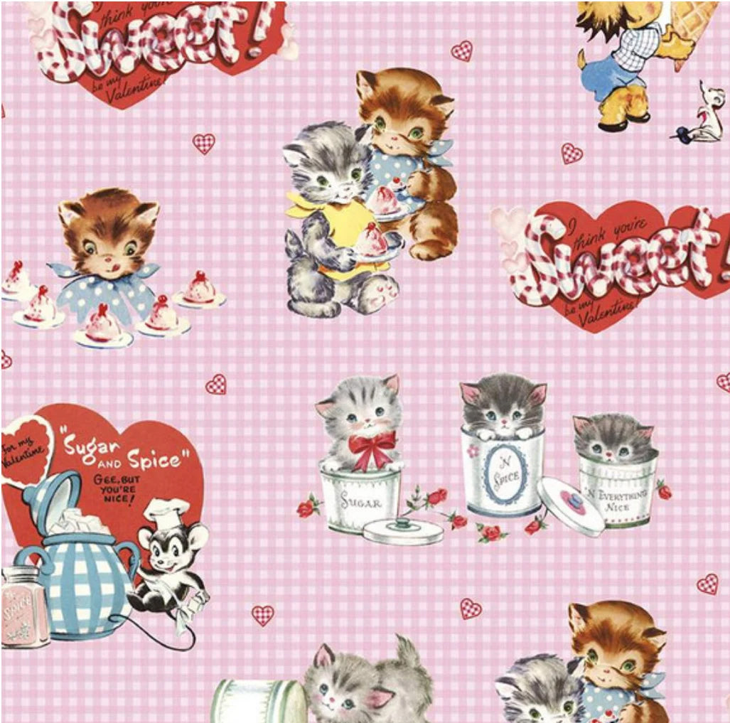 Vintage Valentine - Doll Skirt