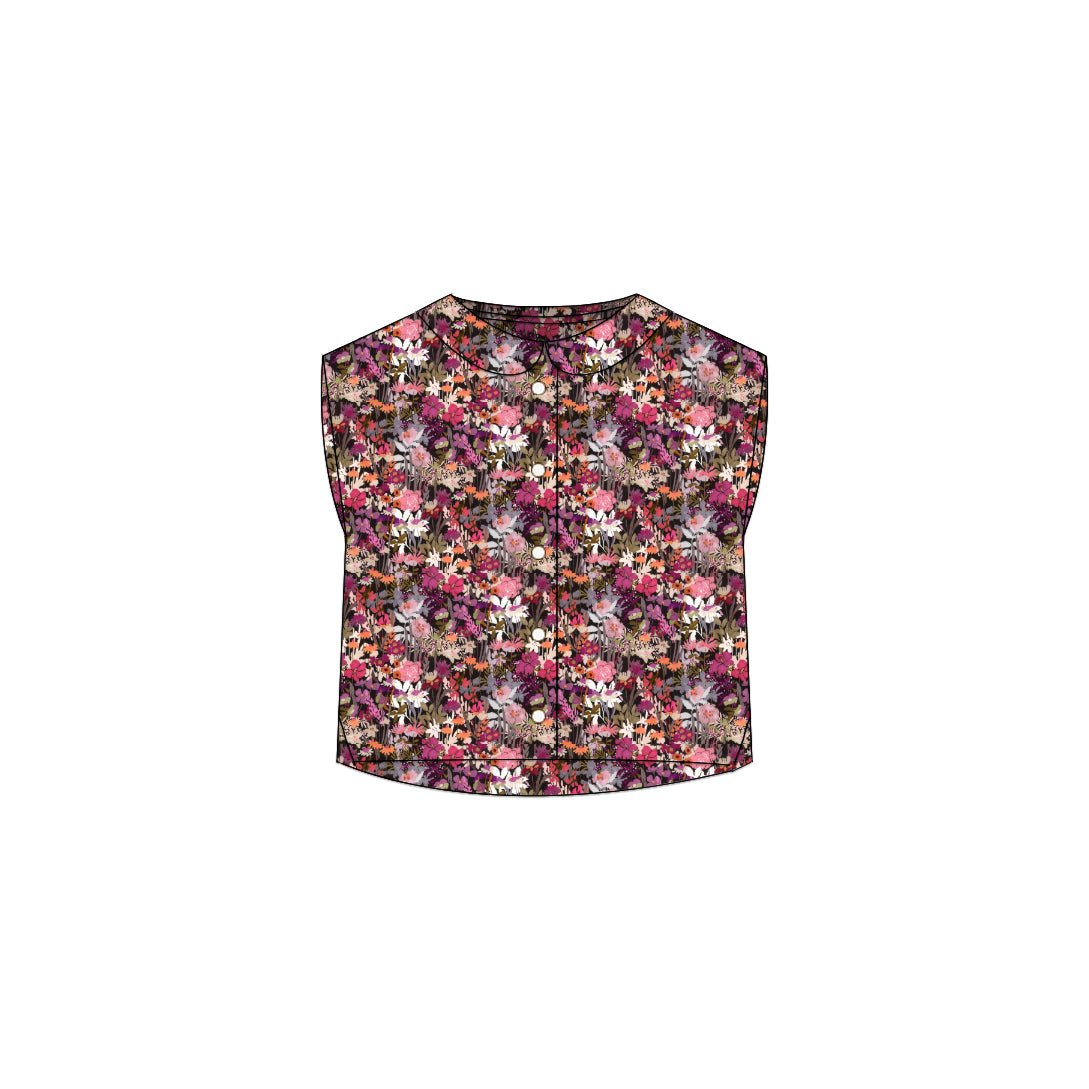 Fall Wildflower - Boxy Blouse