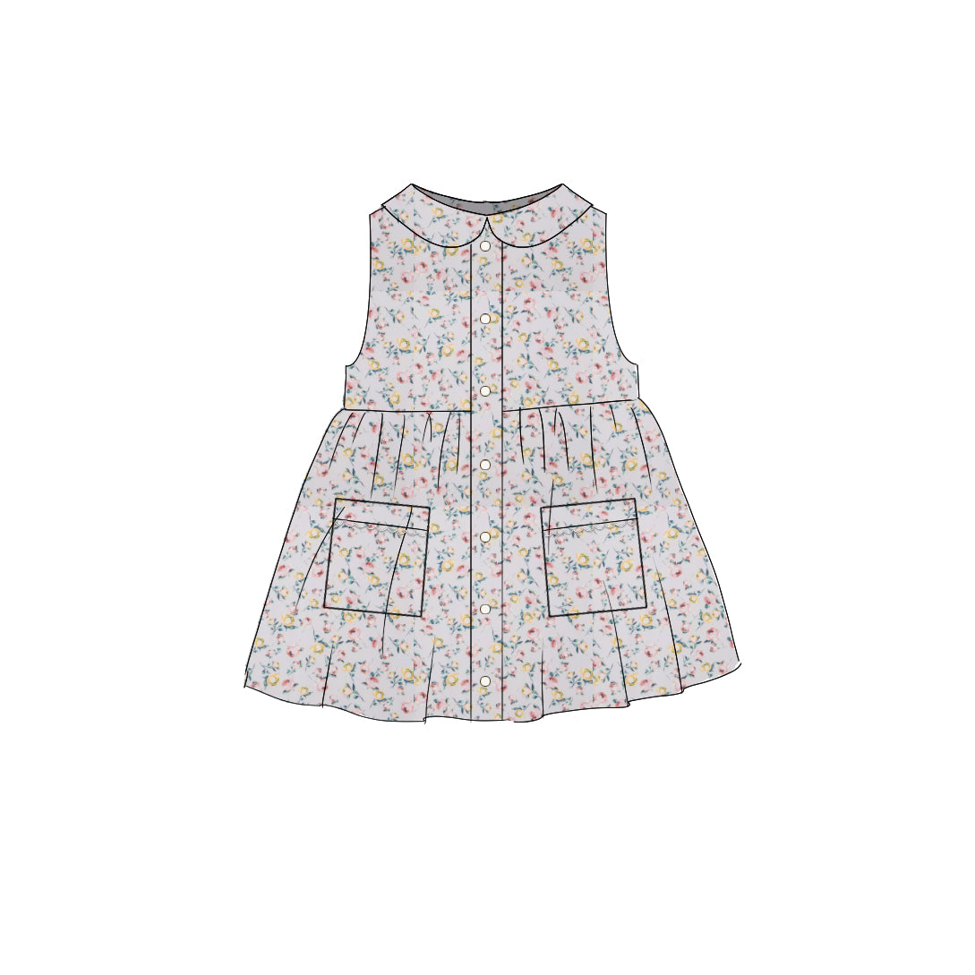 Rosebuds - Smock Dress