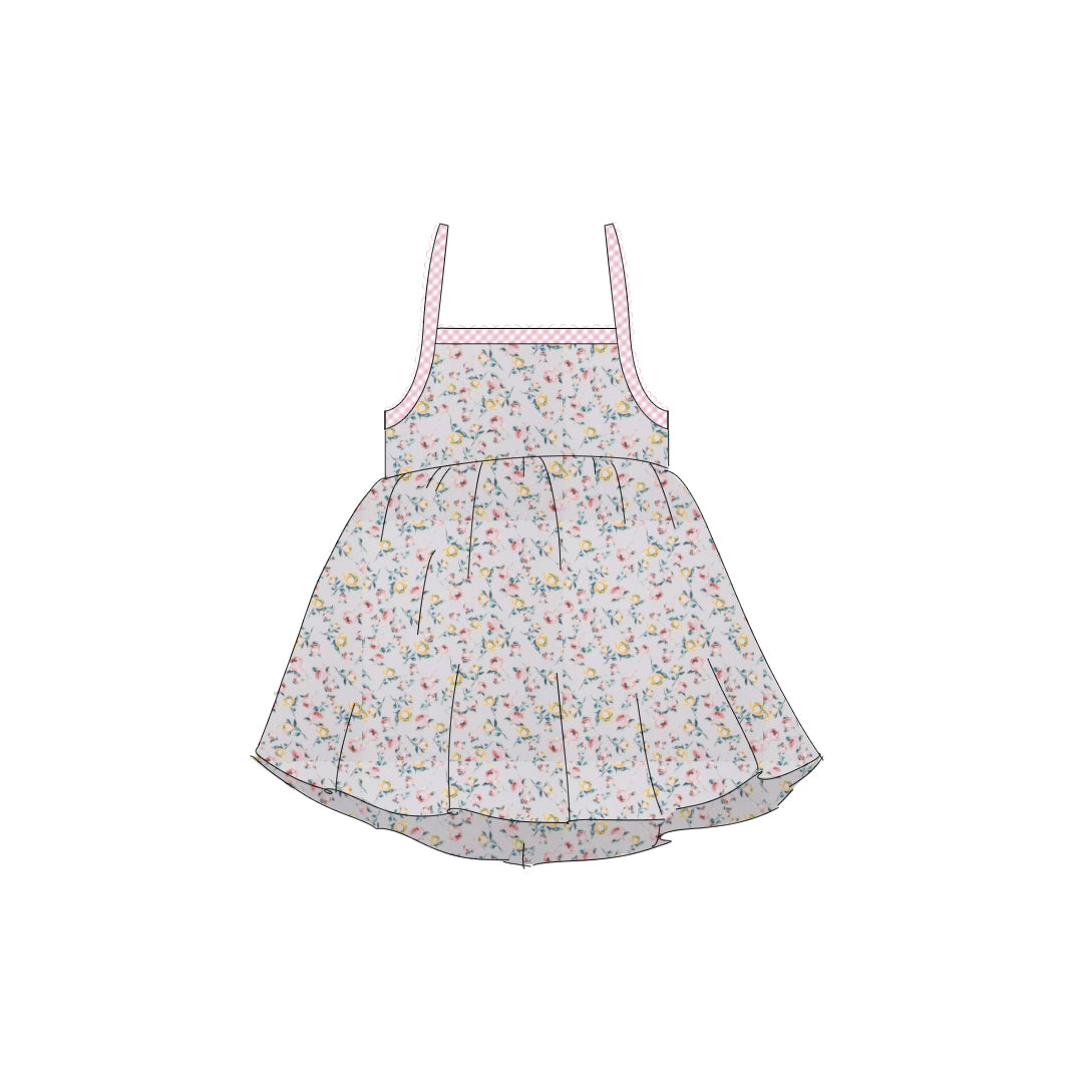 Rosebuds - Tie Back Sundress